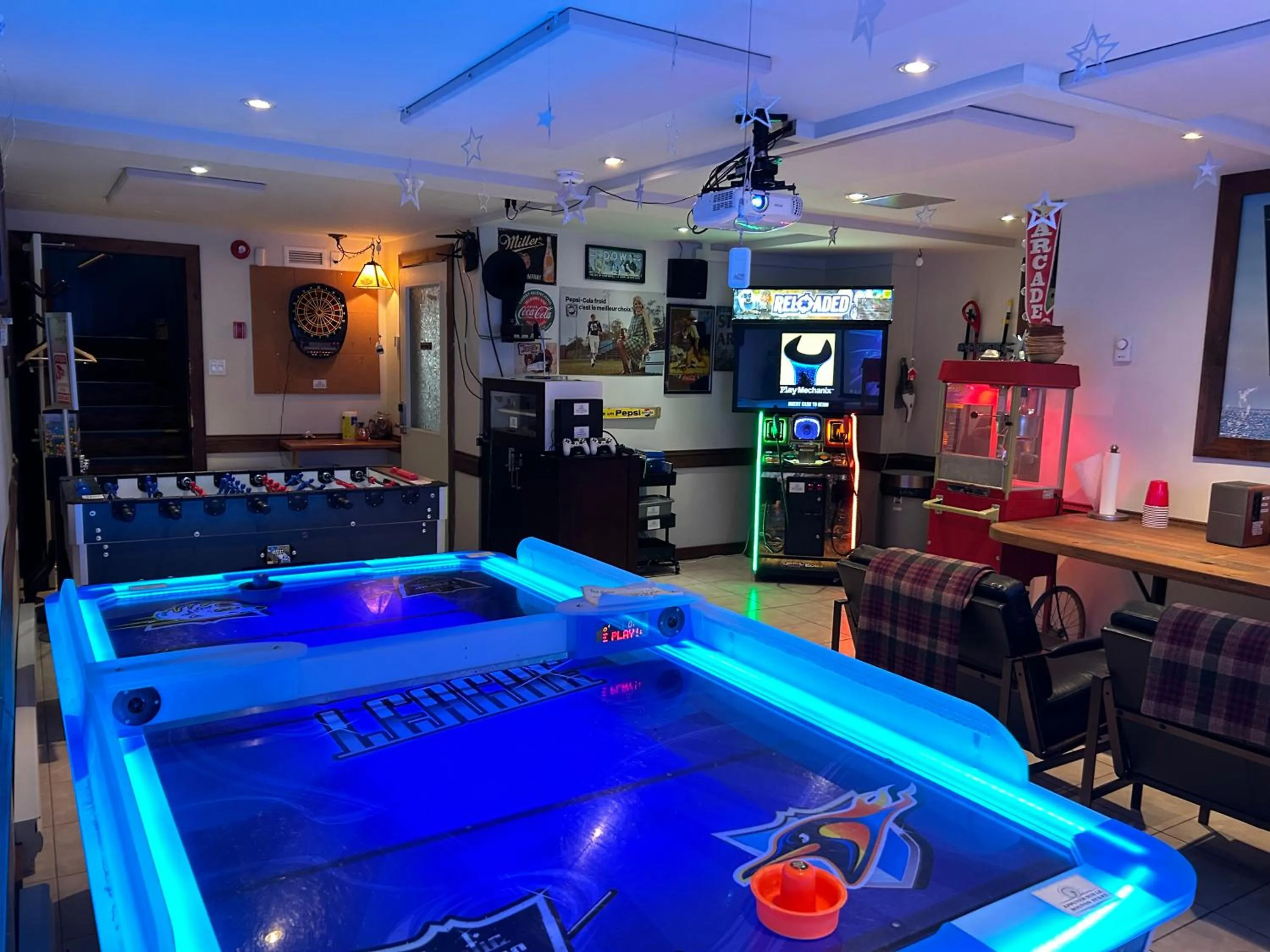 Game Room in Auberge et Chalets sur le Lac