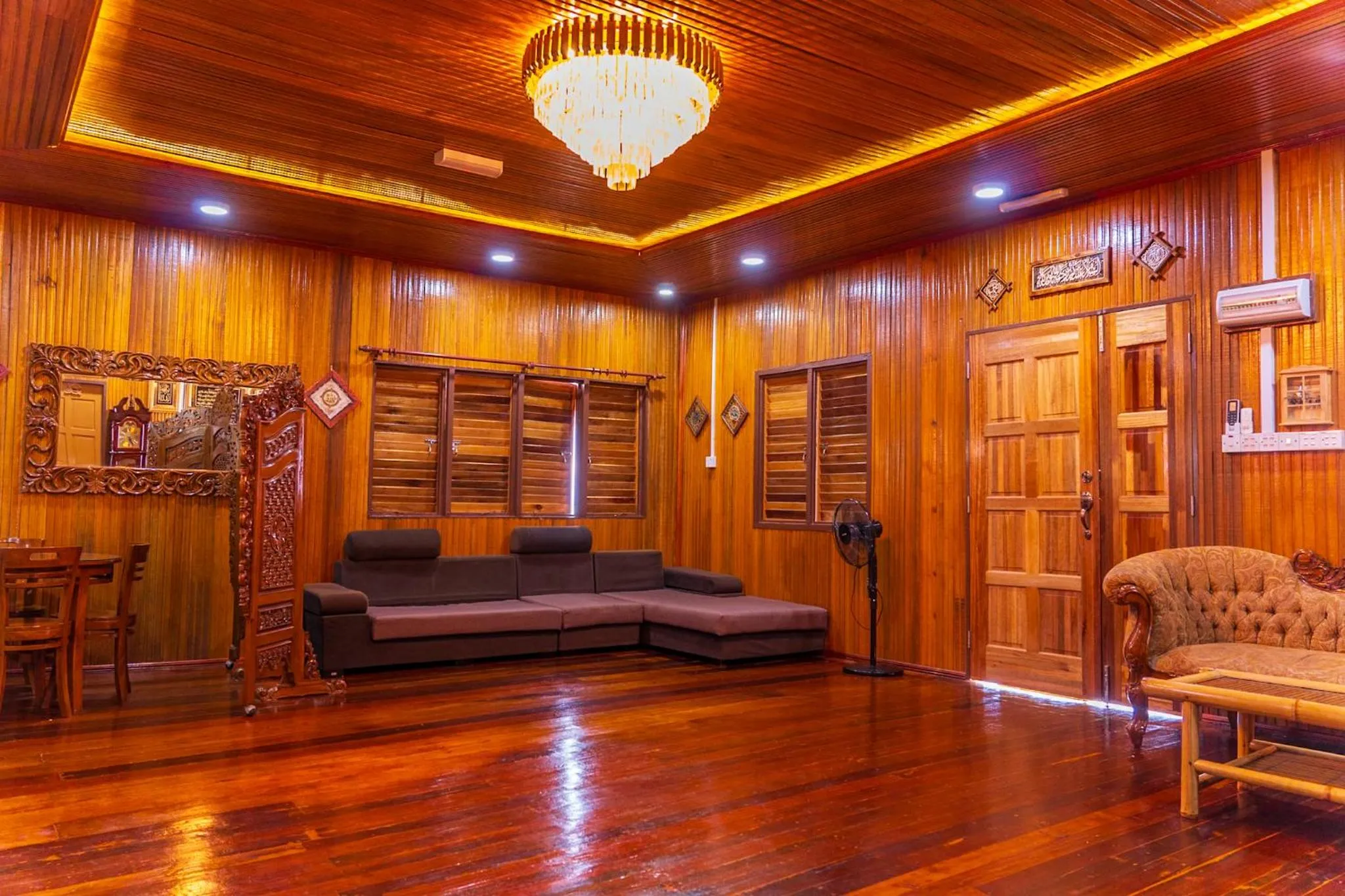 Living room in Panglima Resort Semporna