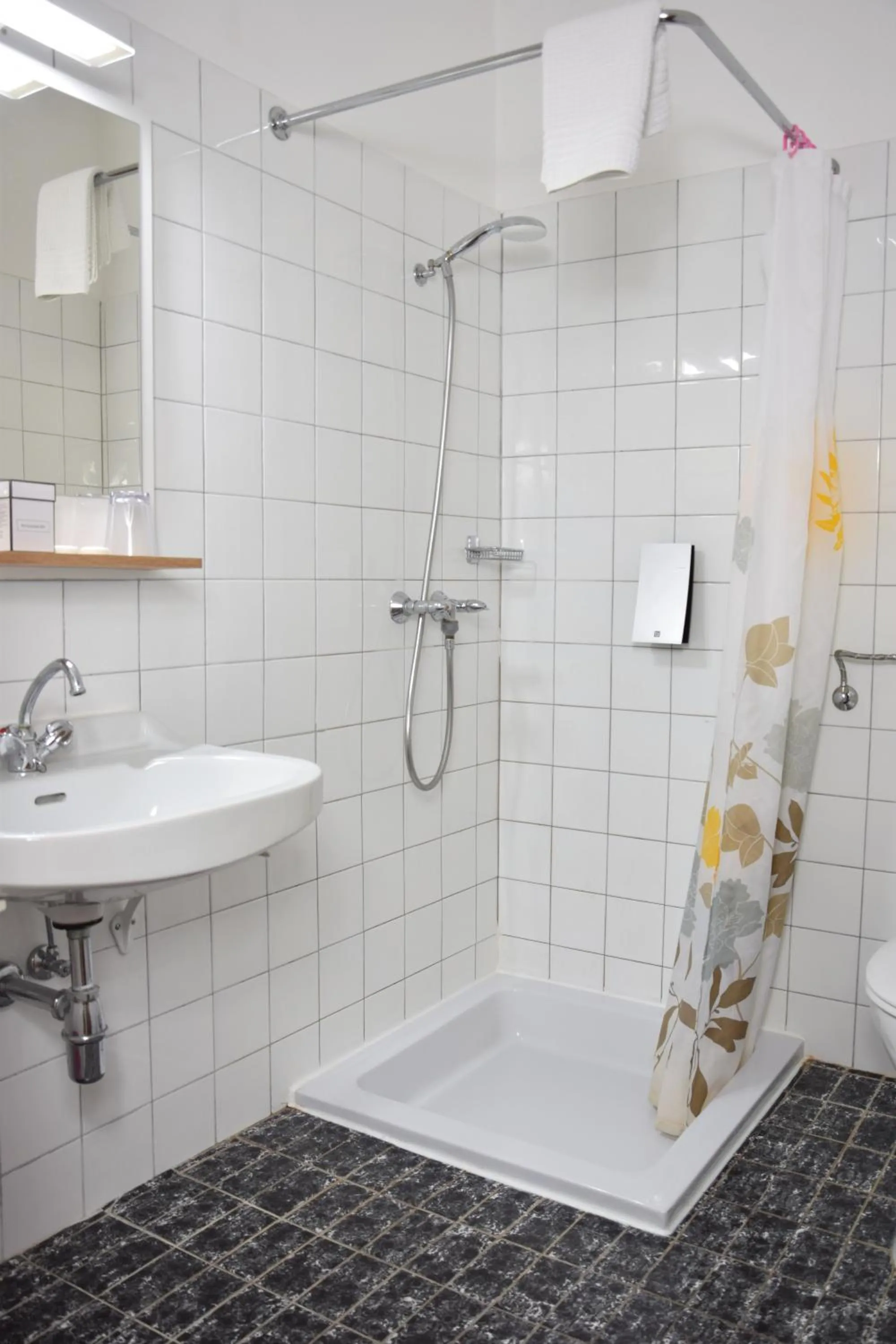 Shower in Appartmenthaus Rosenhof