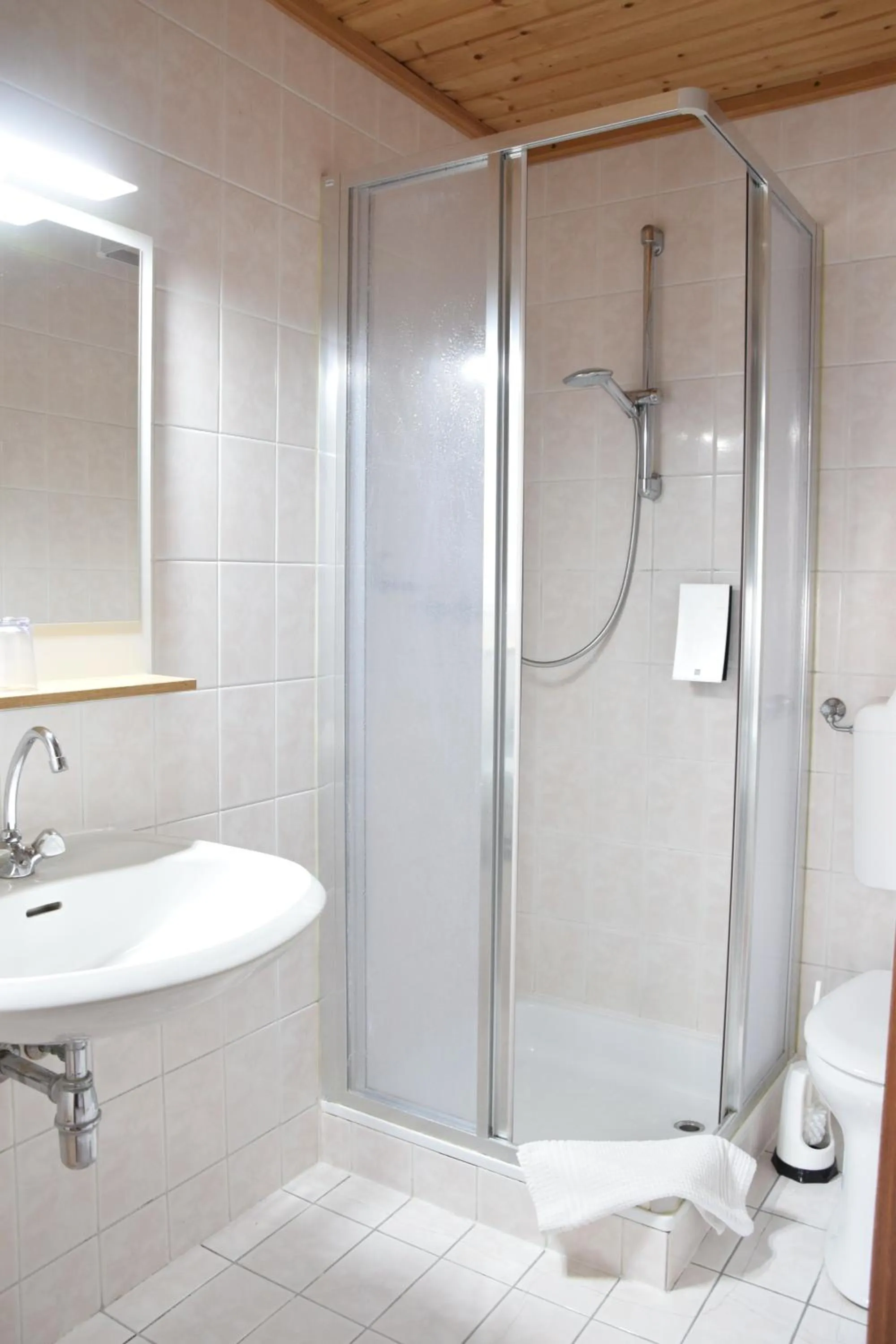 Shower in Appartmenthaus Rosenhof