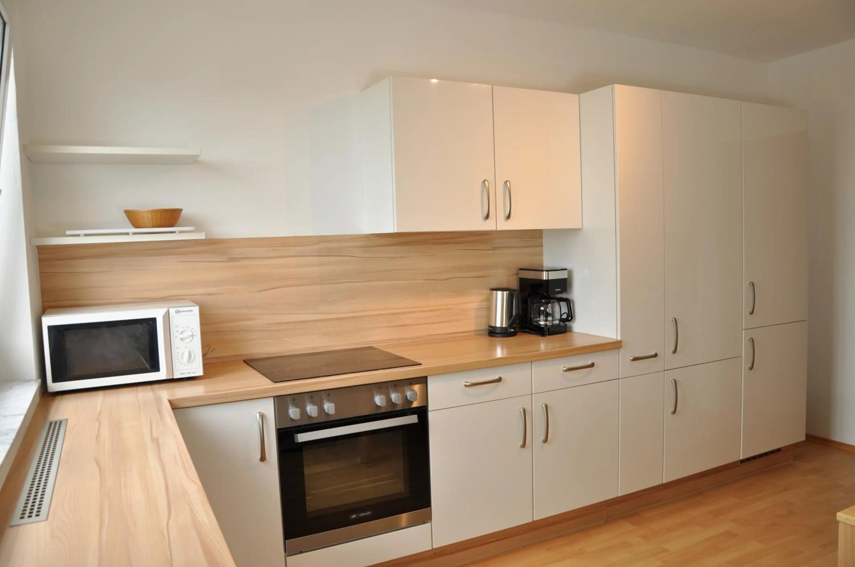 microwave in Appartmenthaus Rosenhof