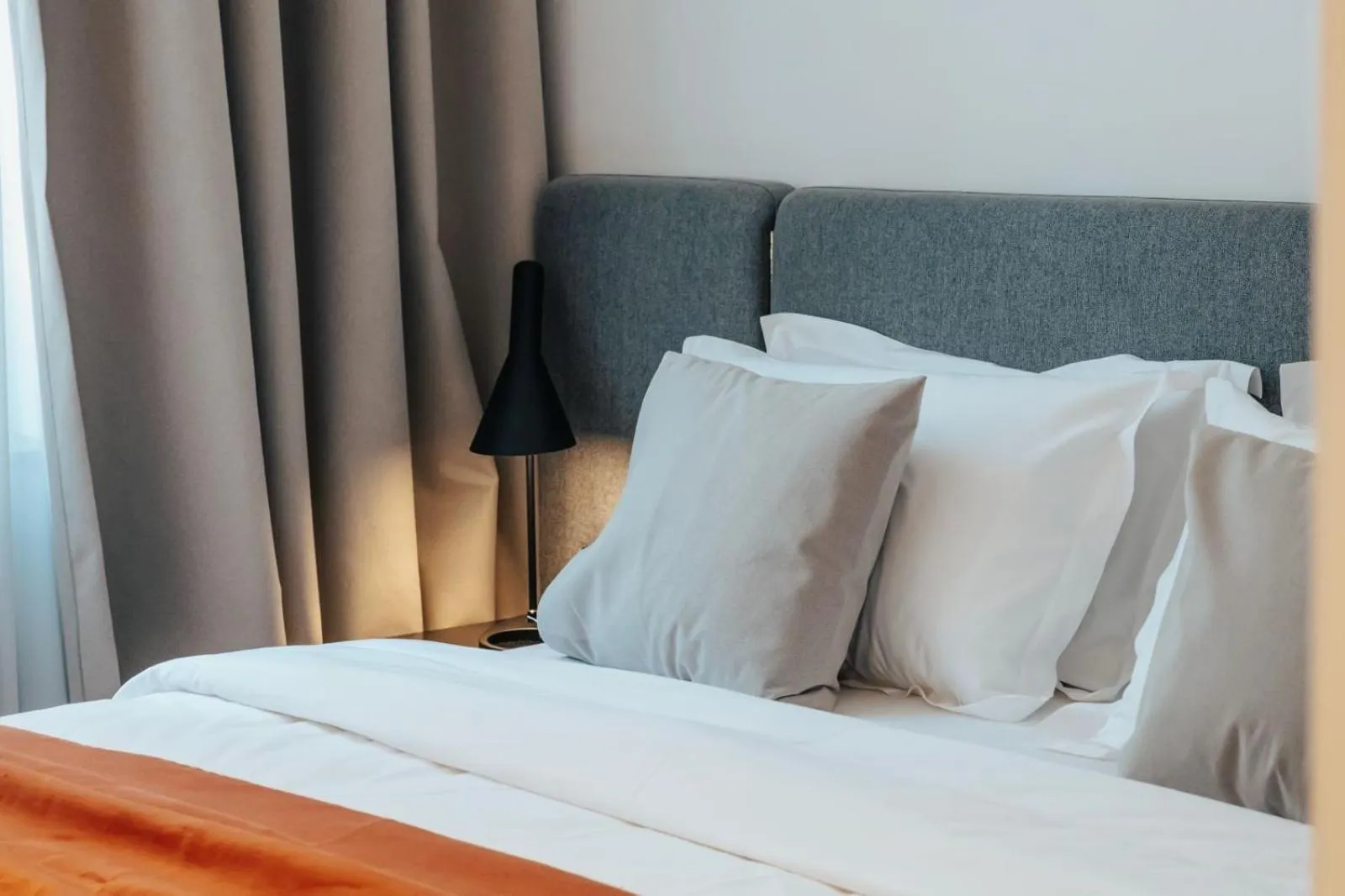 Bed in Artifact Apart Hotel