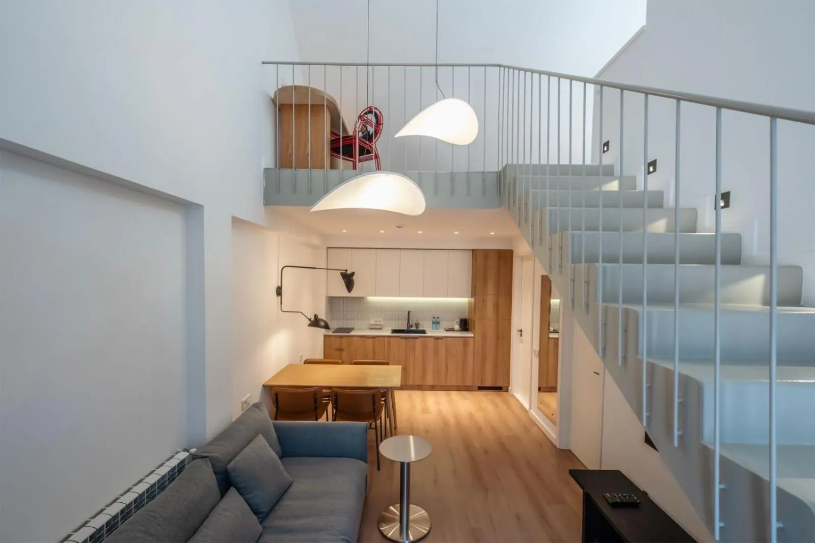 Bed in Artifact Apart Hotel