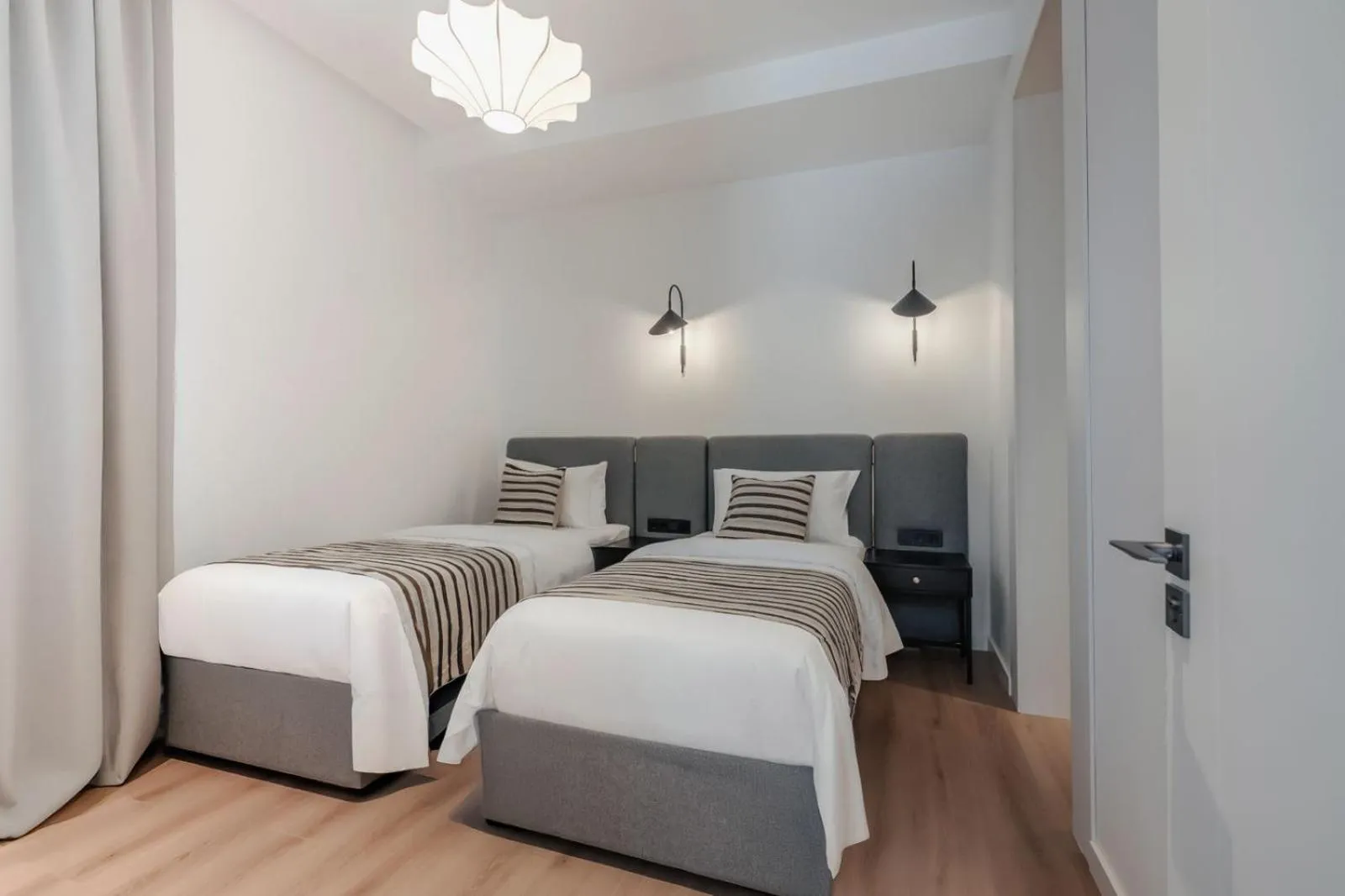 Bed in Artifact Apart Hotel