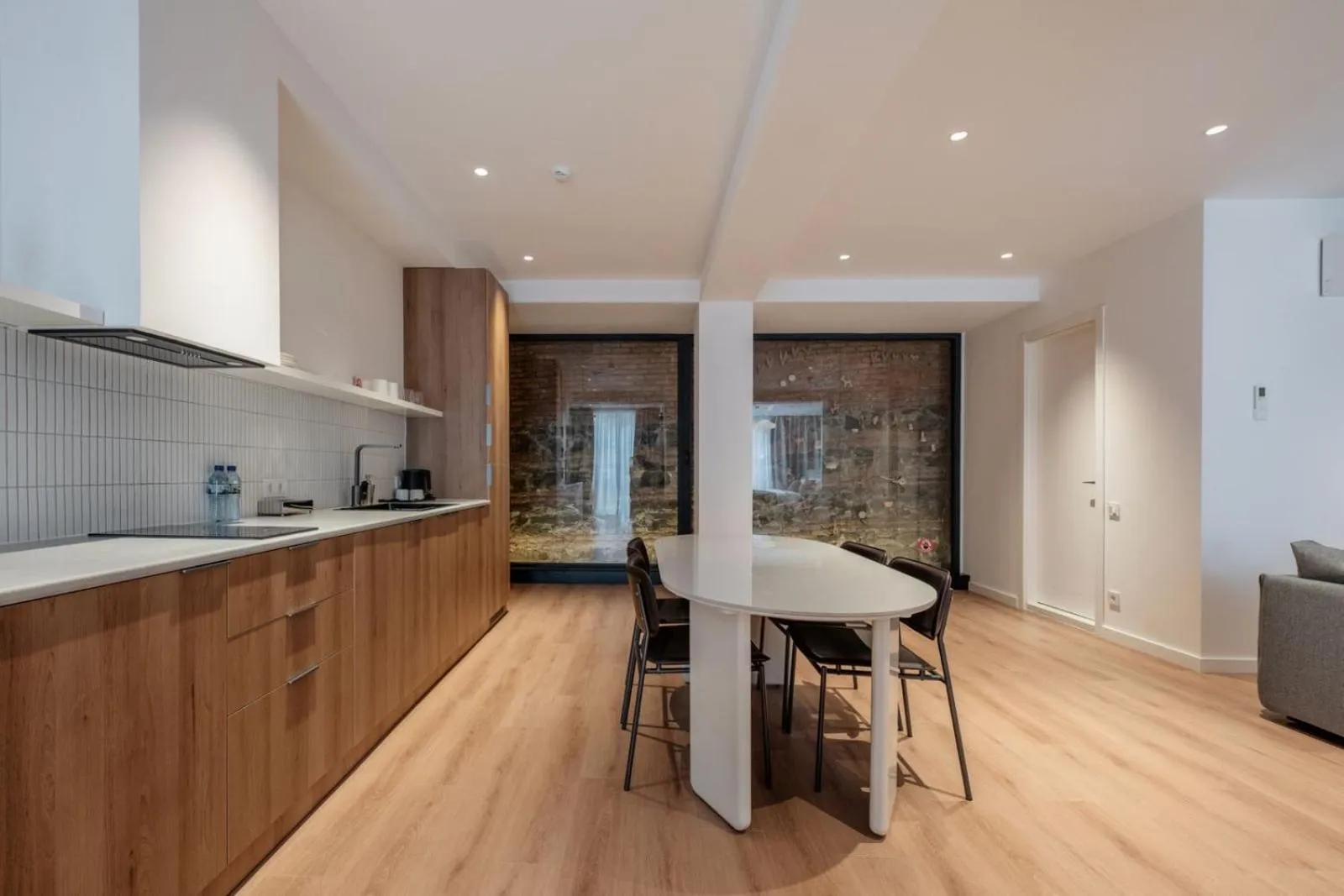 Kitchen or kitchenette in Artifact Apart Hotel