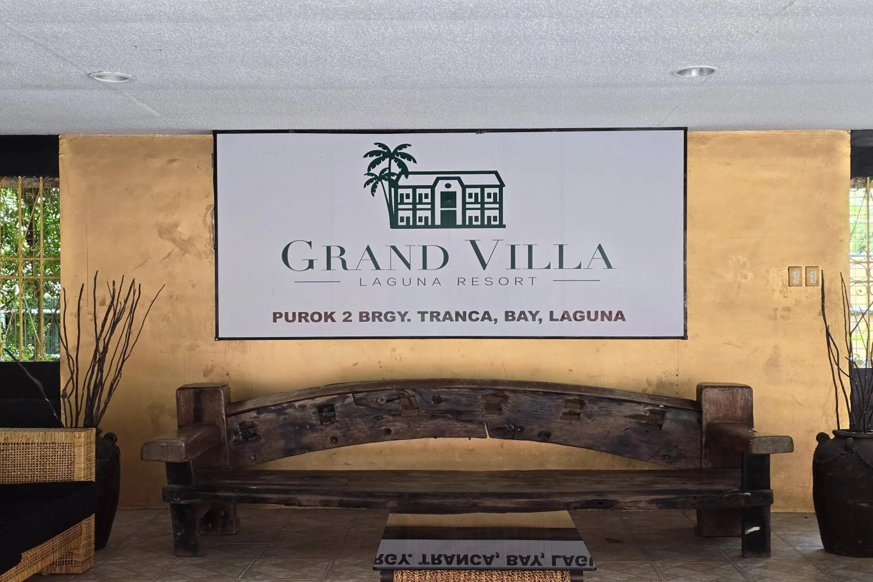 Logo/Certificate/Sign in Grand Villa Laguna