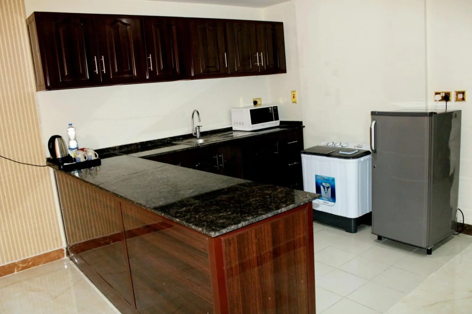 Kitchen or kitchenette in Tourist Hotel