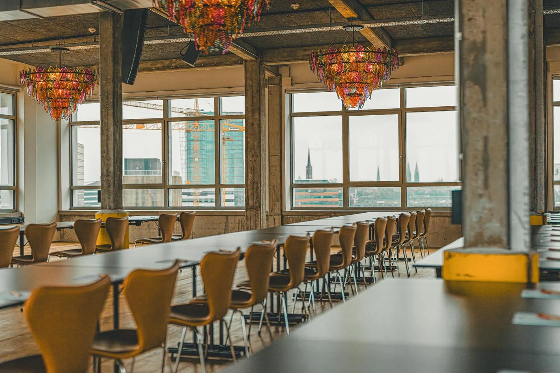 Meeting/conference room in John & Will Silo-Hotel by Guldsmeden