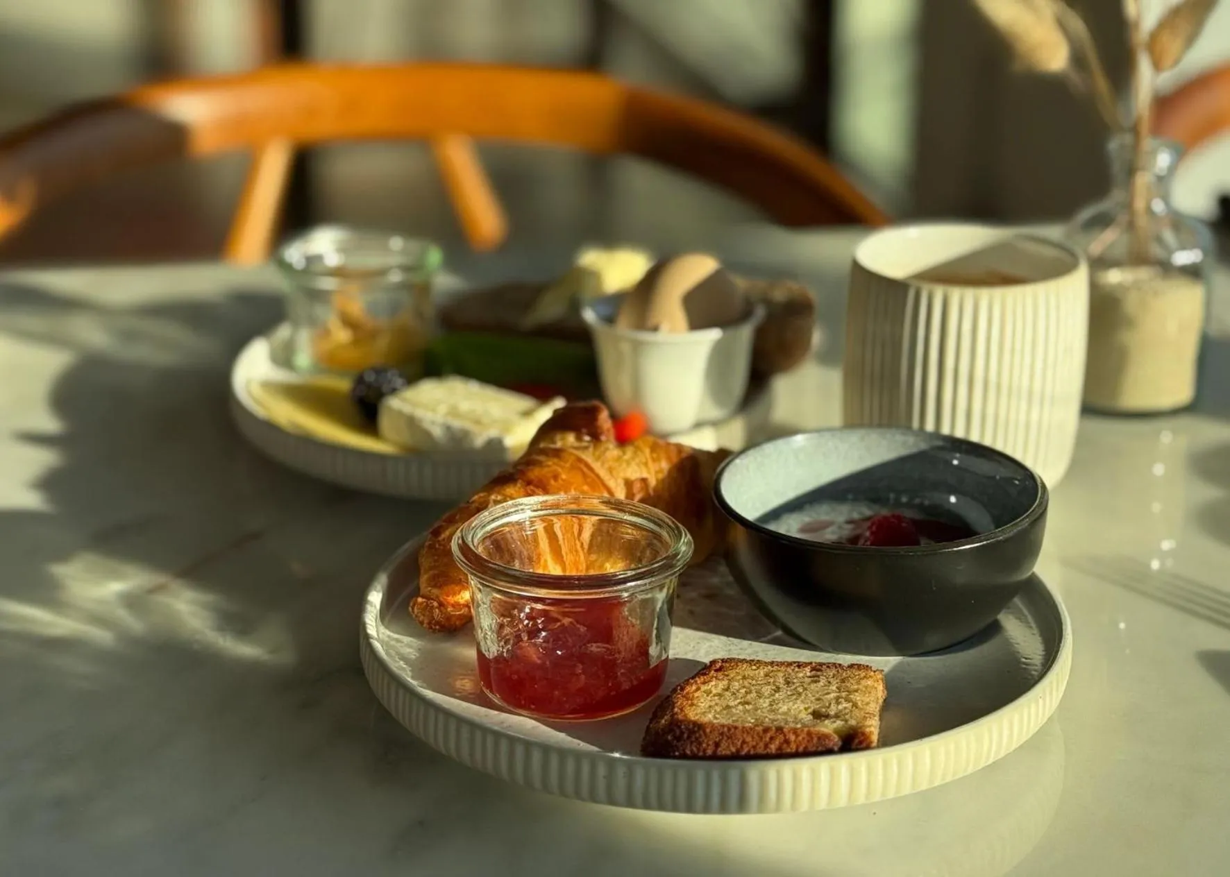 Continental breakfast in John & Will Silo-Hotel by Guldsmeden