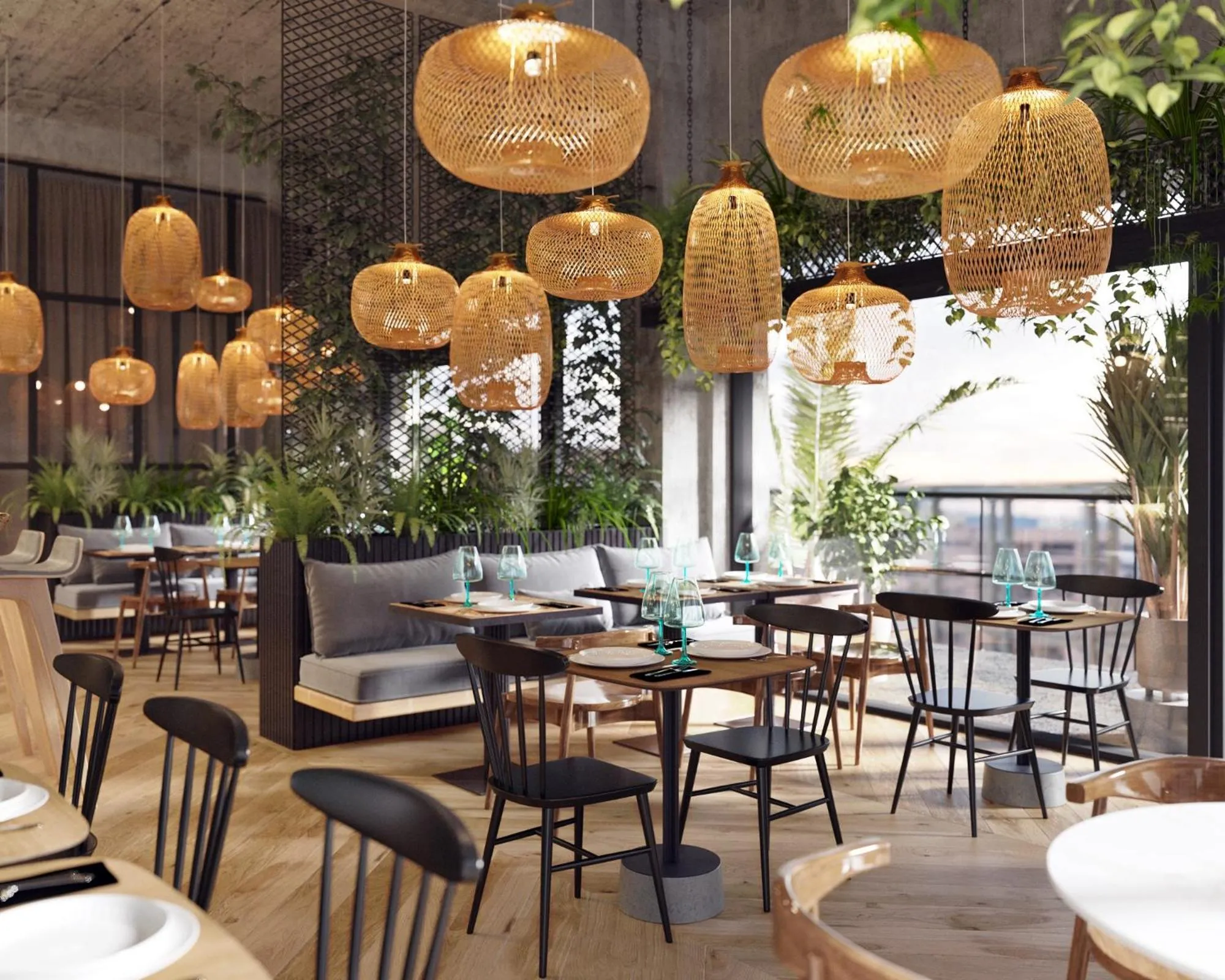 Restaurant/places to eat in John & Will Silo-Hotel by Guldsmeden