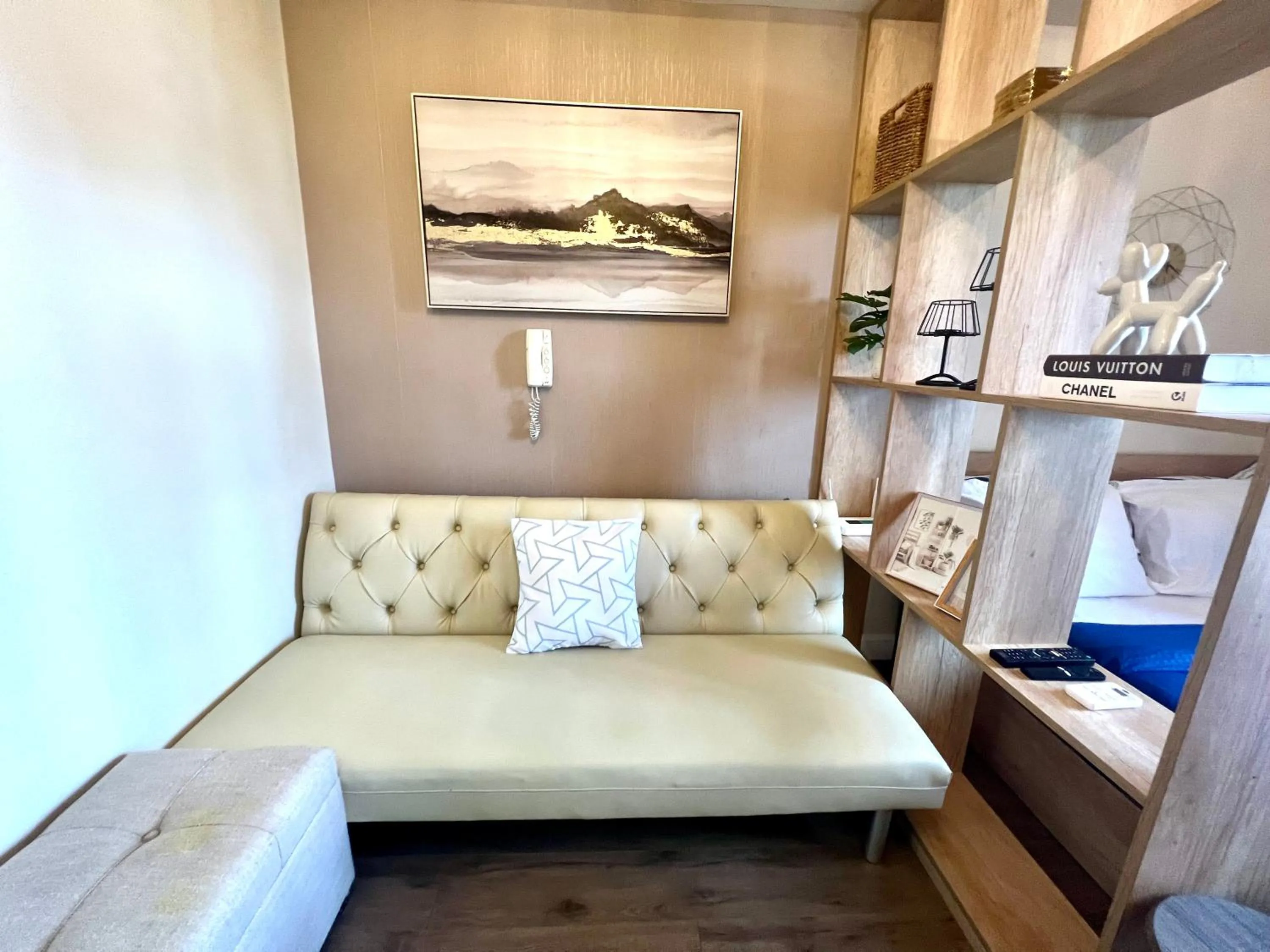 Living room in Grand Residences by Isla Stays