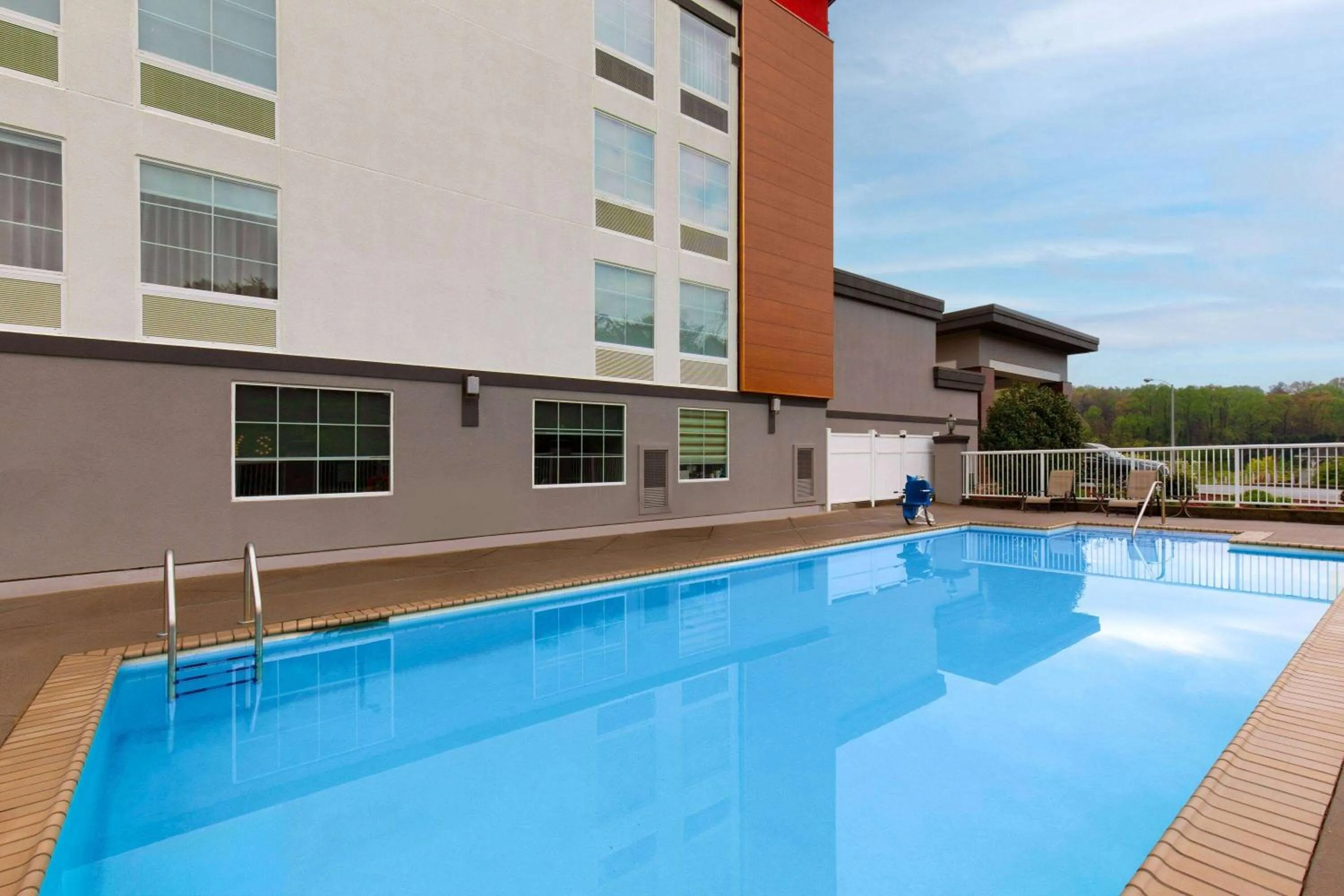 Pool view in Hawthorn Extended Stay by Wyndham Knoxville