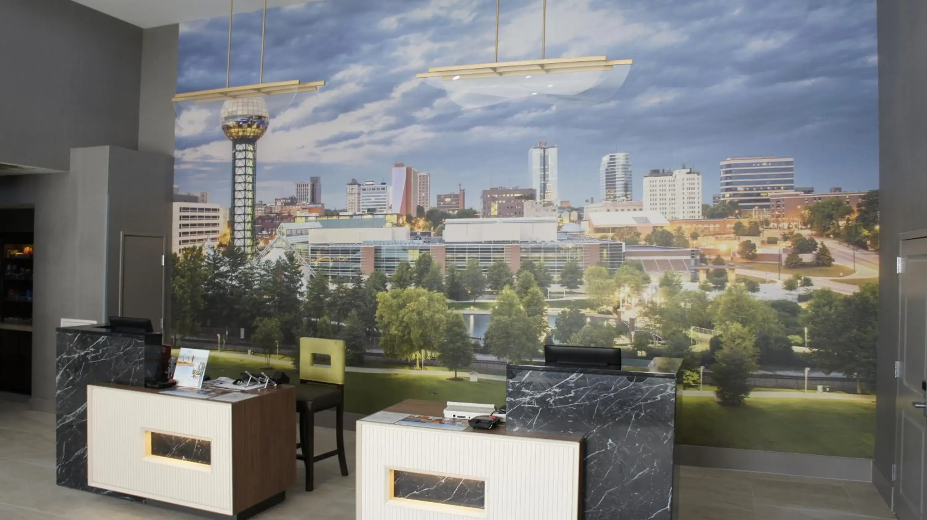 Lobby or reception in Hawthorn Extended Stay by Wyndham Knoxville Lobby or reception in Hawthorn Extended Stay by Wyndham Knoxville