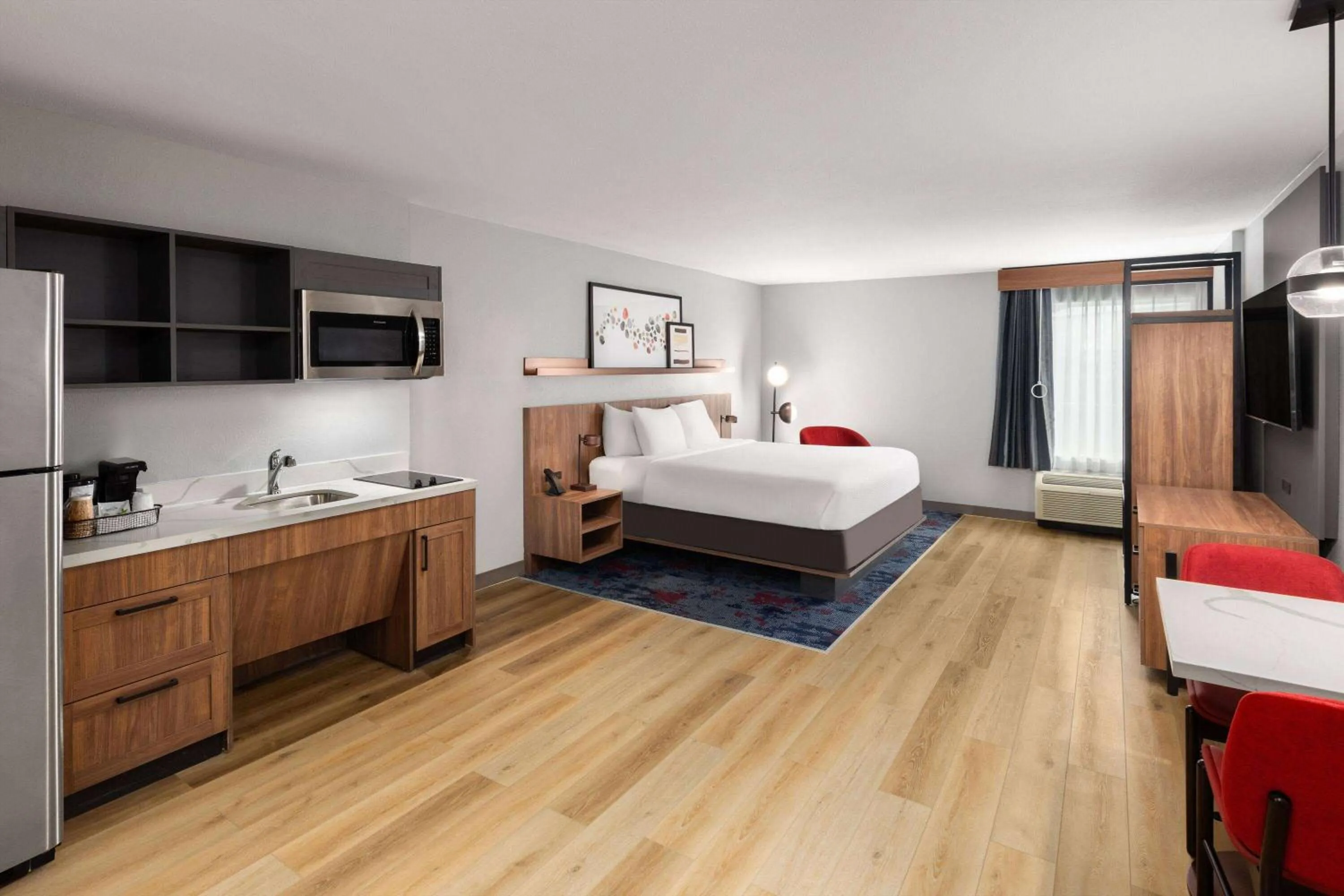Photo of the whole room, Bed in Hawthorn Extended Stay by Wyndham Knoxville
