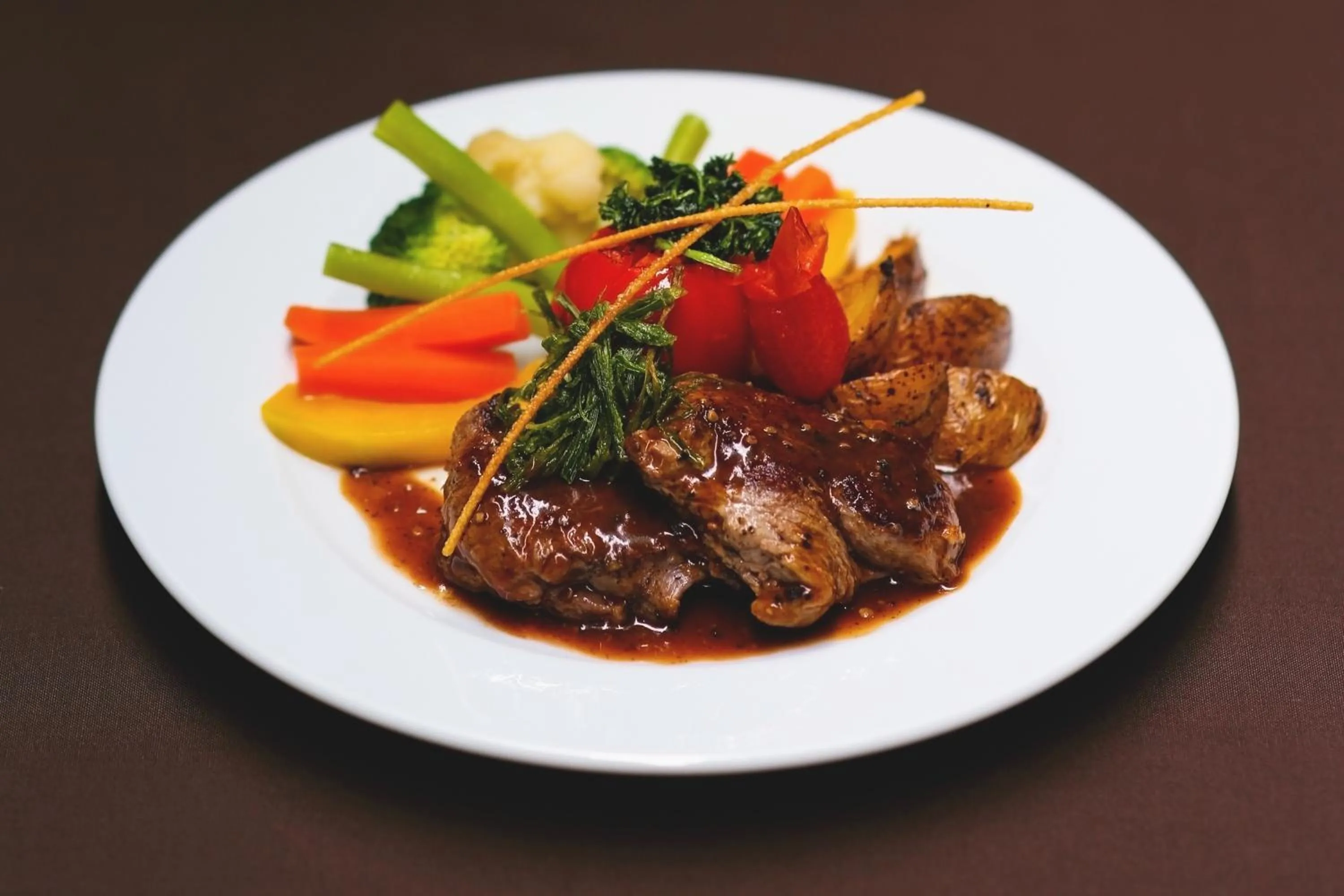 Food close-up in Hotel Ocean Grand at Hulhumale