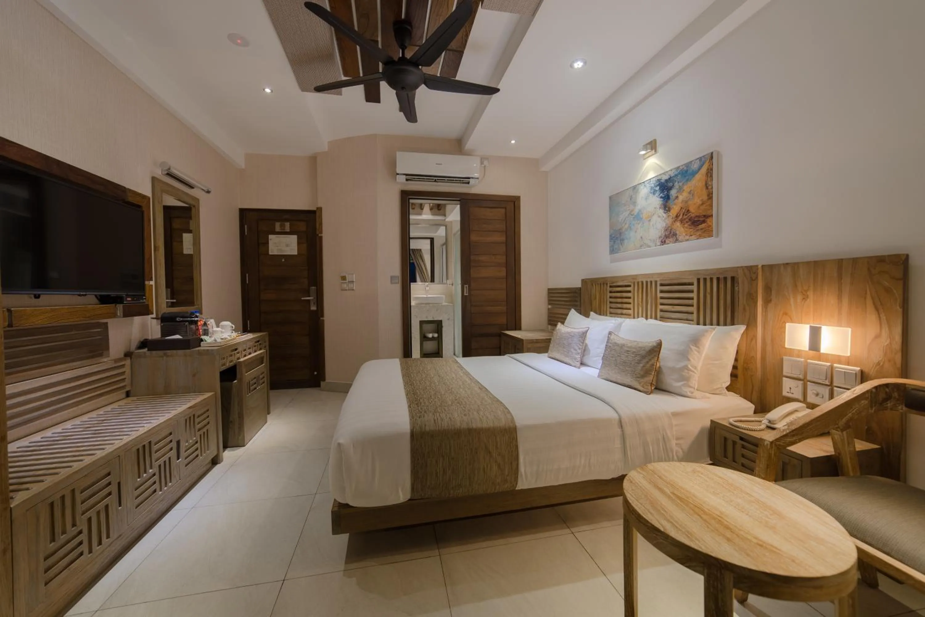 Bedroom, Bed in Hotel Ocean Grand at Hulhumale