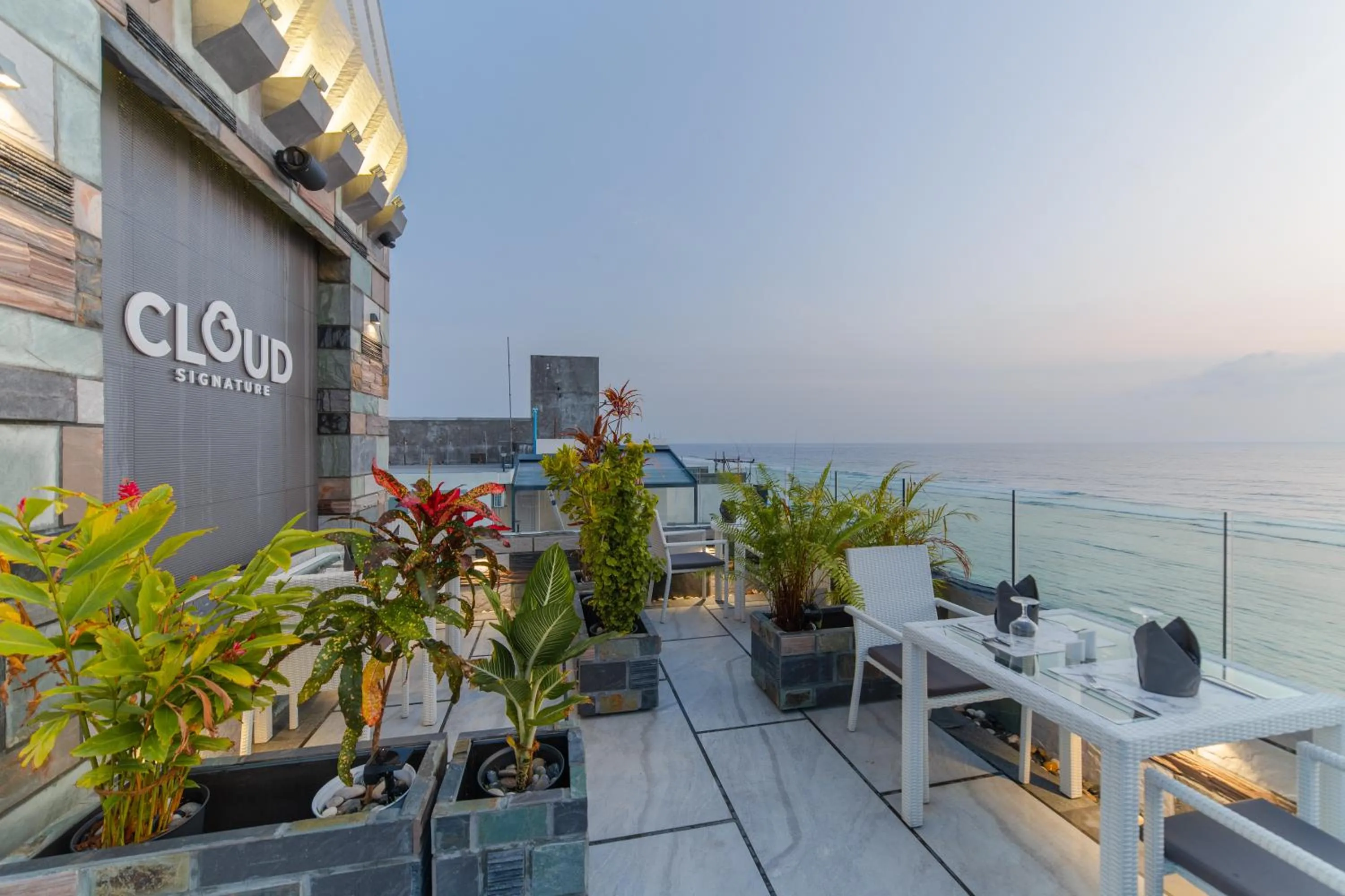 Balcony/Terrace in Hotel Ocean Grand at Hulhumale