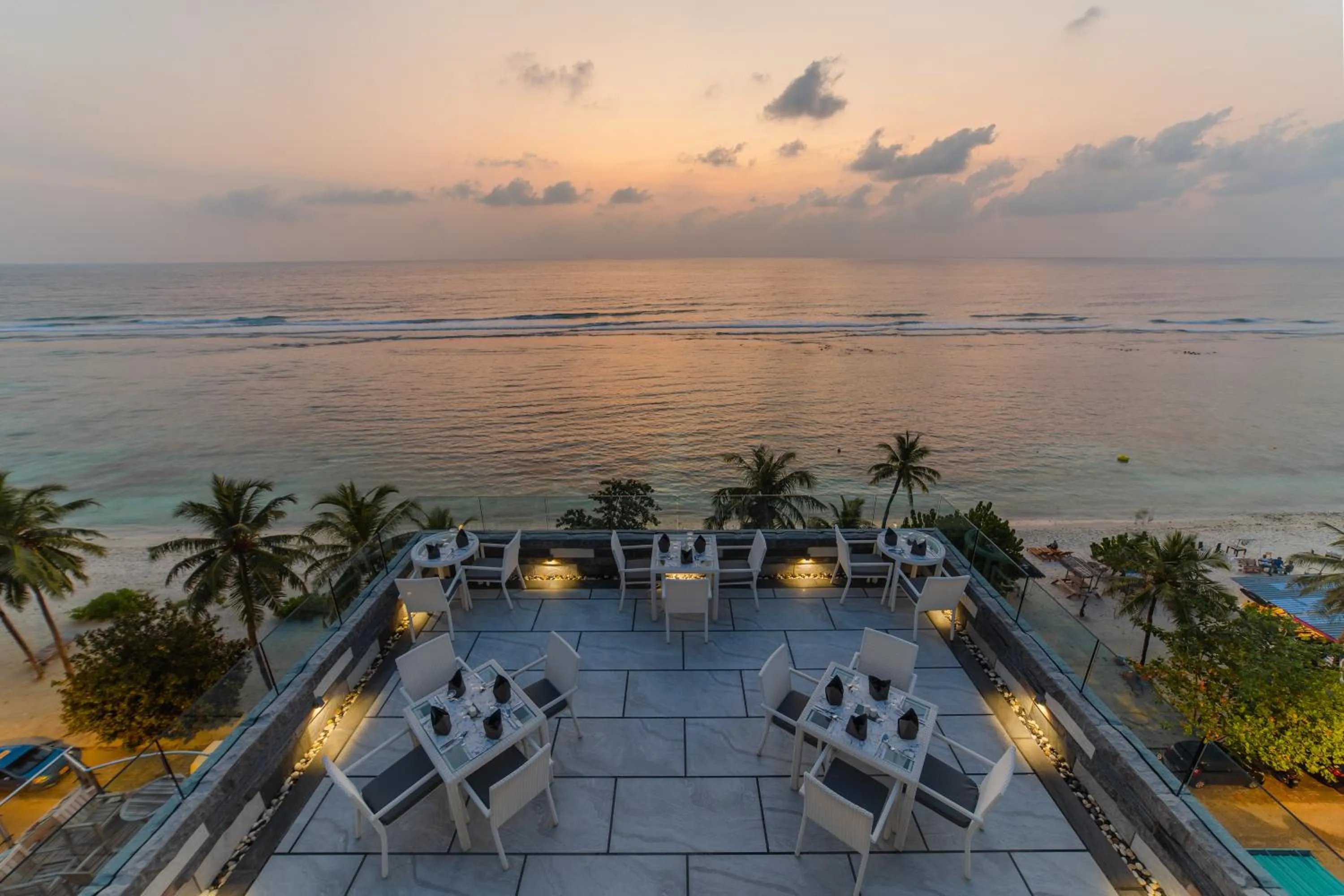 Balcony/Terrace in Hotel Ocean Grand at Hulhumale