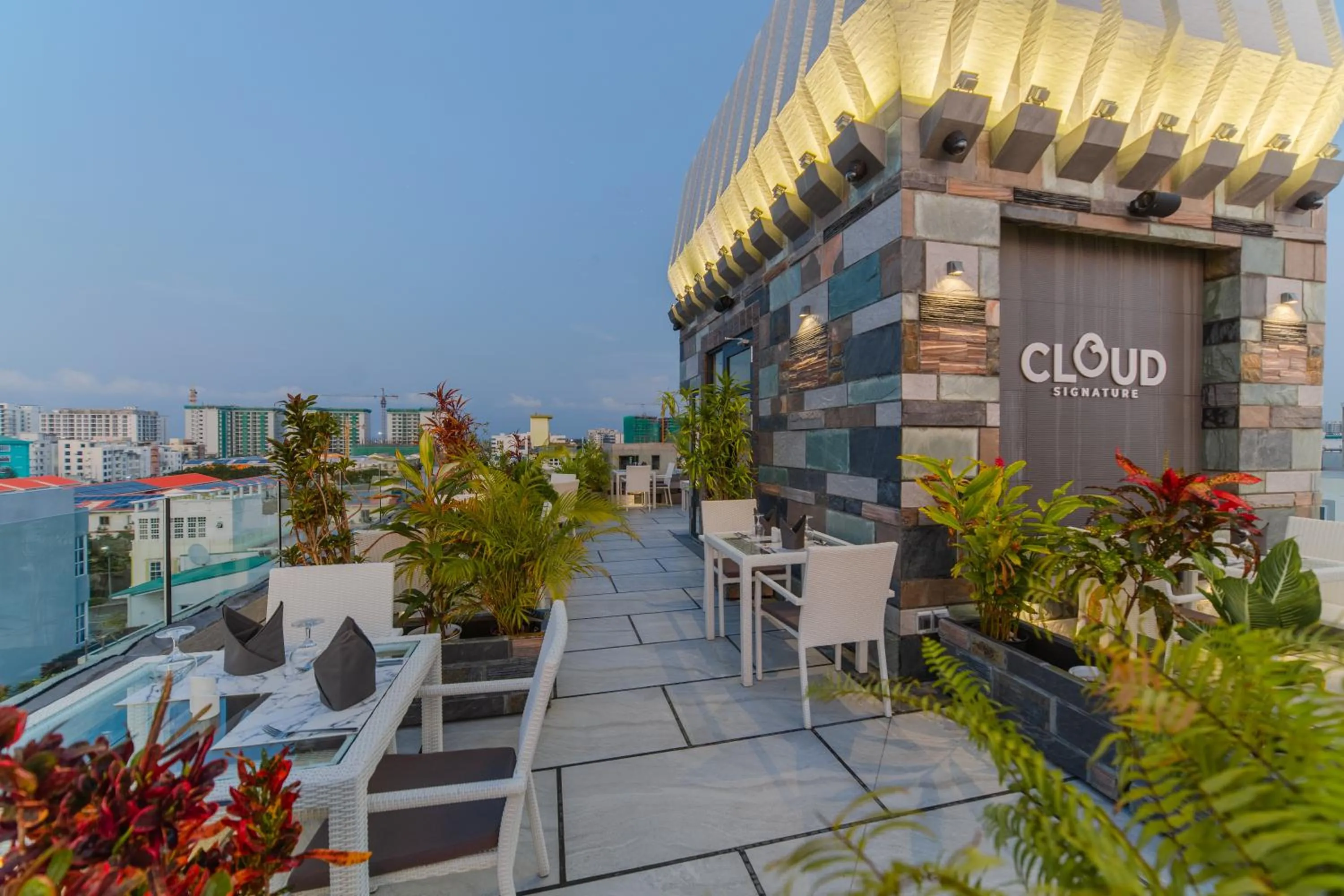 Balcony/Terrace in Hotel Ocean Grand at Hulhumale