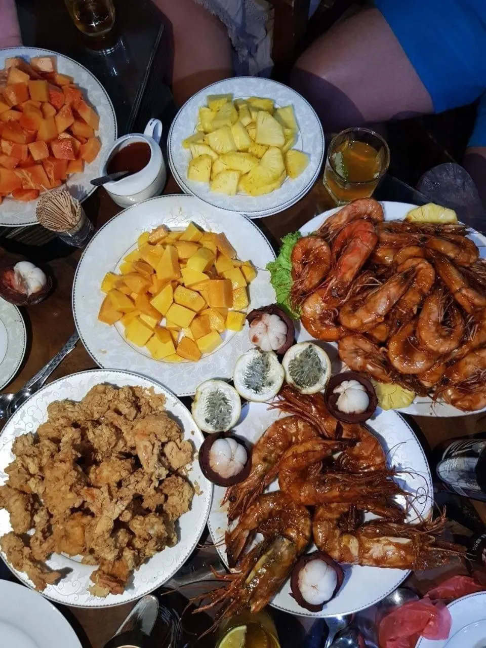 Dinner in Solomon Beach Hotel