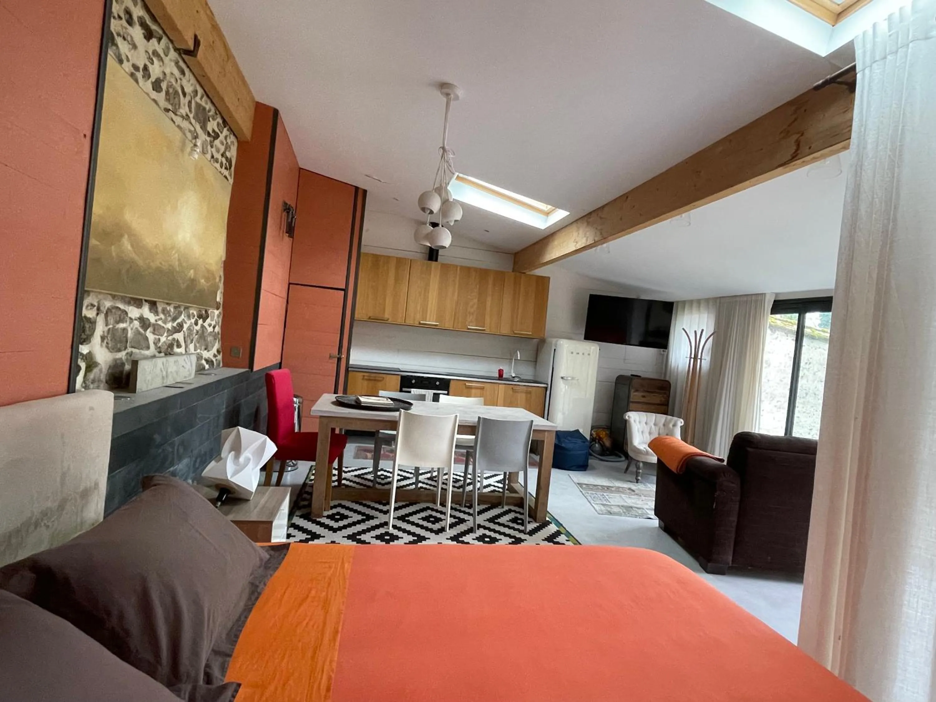 Double Room with Terrace - single occupancy in Le Nid de Rochefort