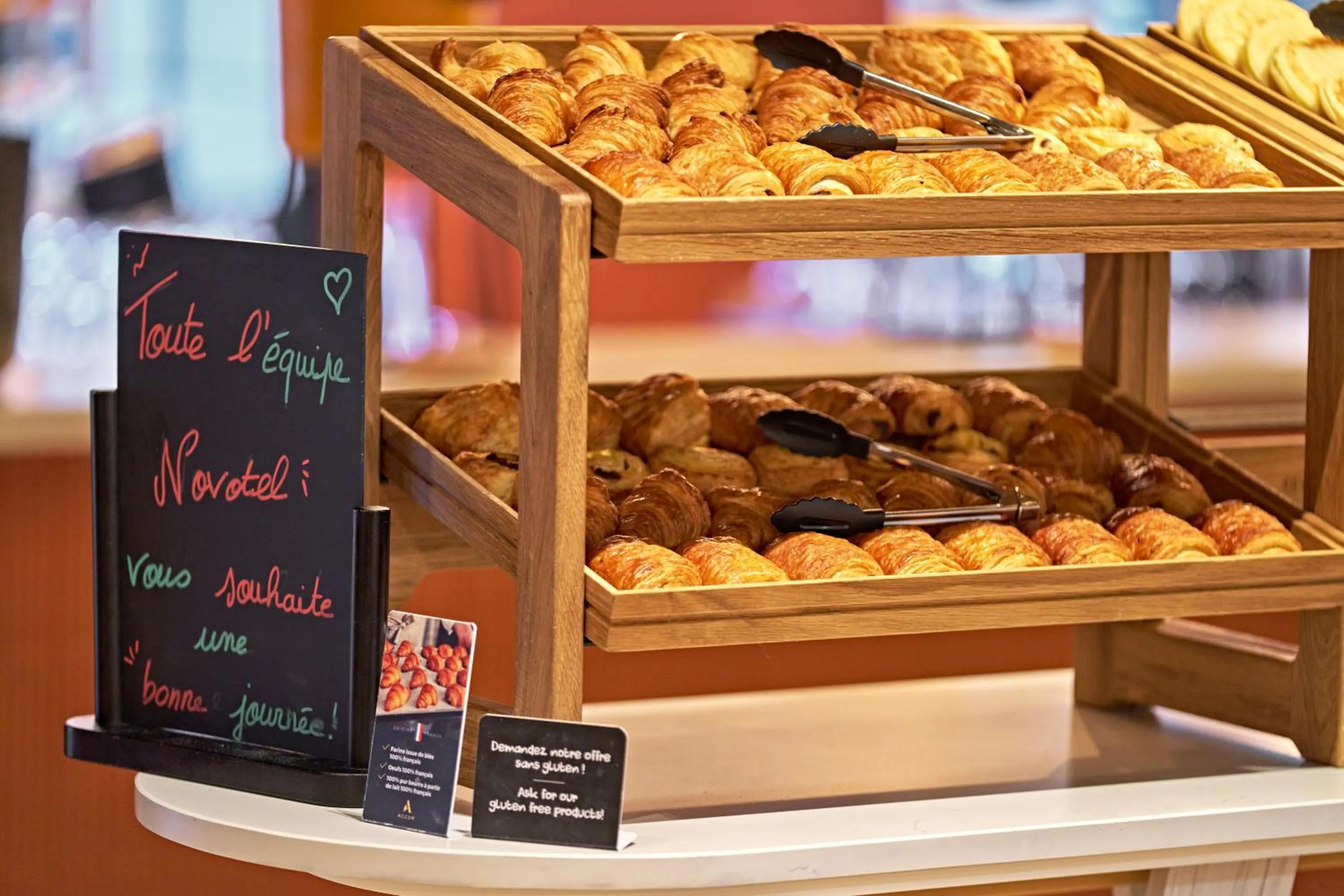 Breakfast in Novotel Rouen Centre Cathédrale