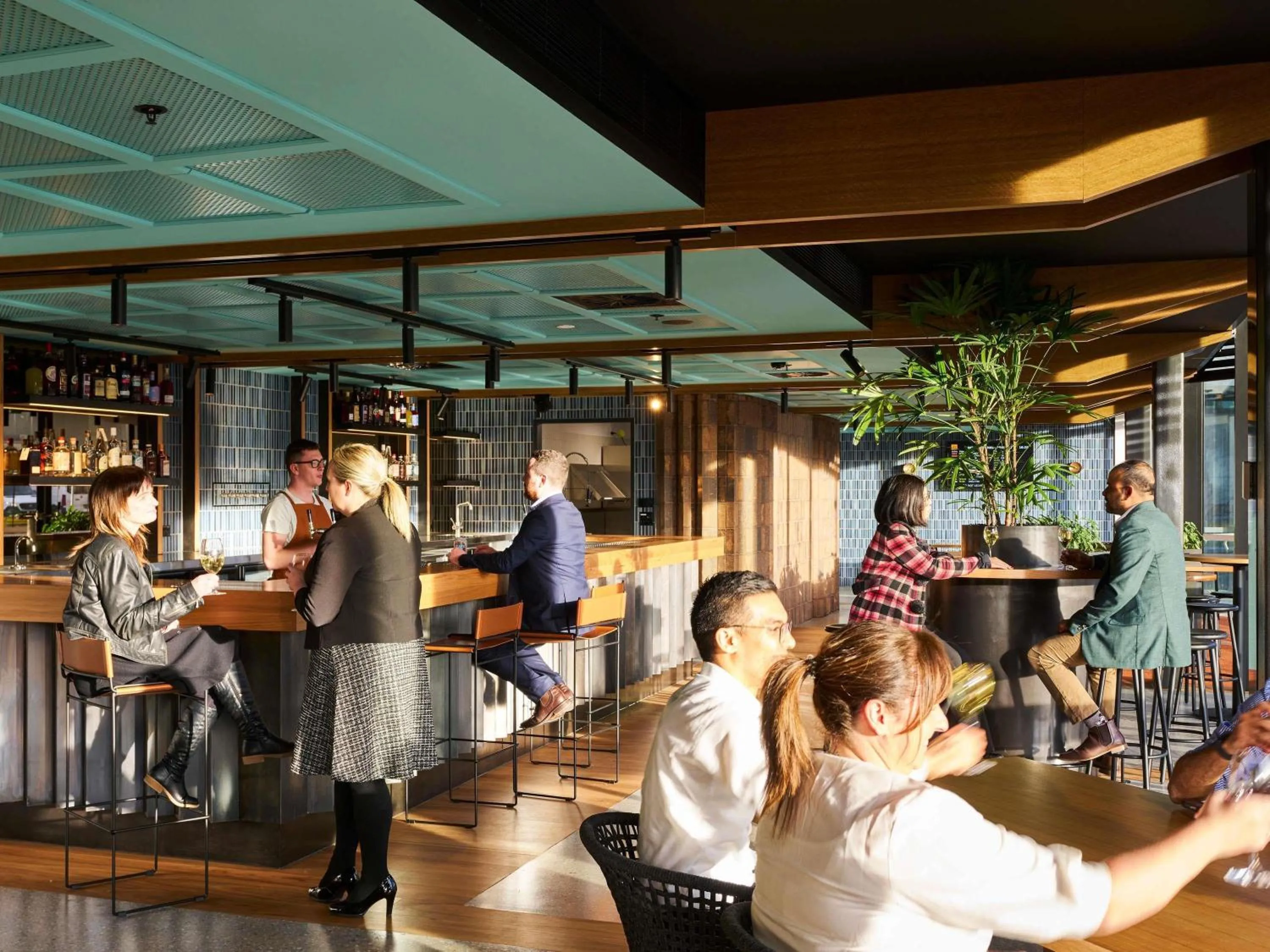 Lounge or bar in ibis Styles Melbourne Airport