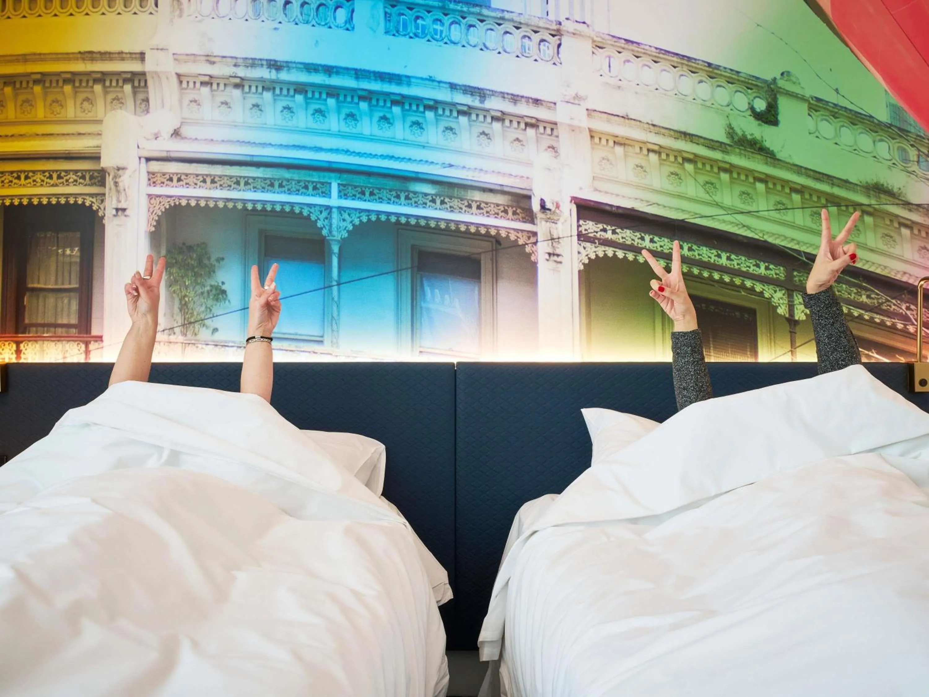 Bedroom, Bed in ibis Styles Melbourne Airport