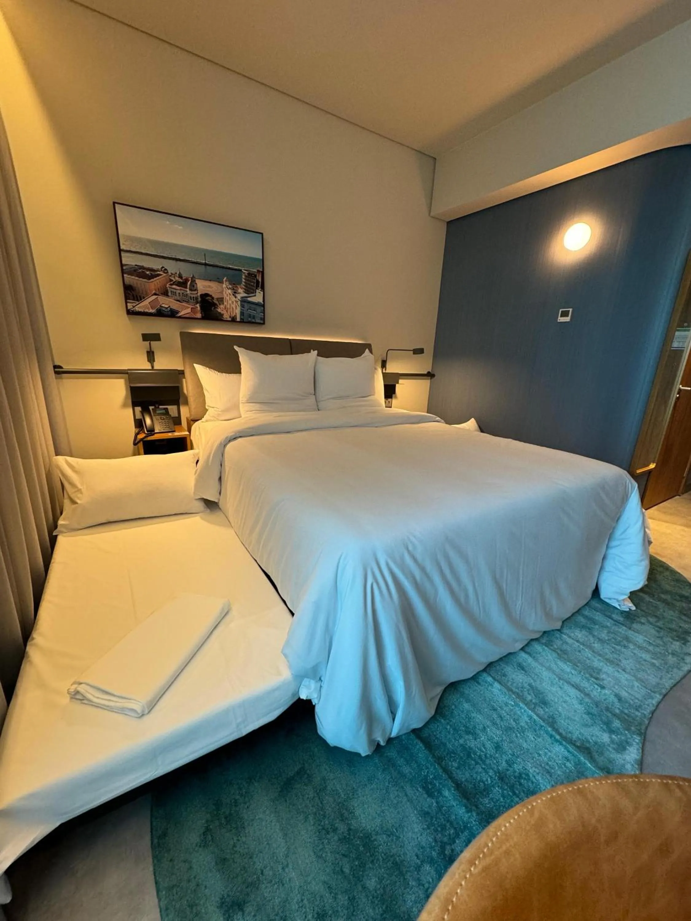 Bed in Novotel Recife Marina