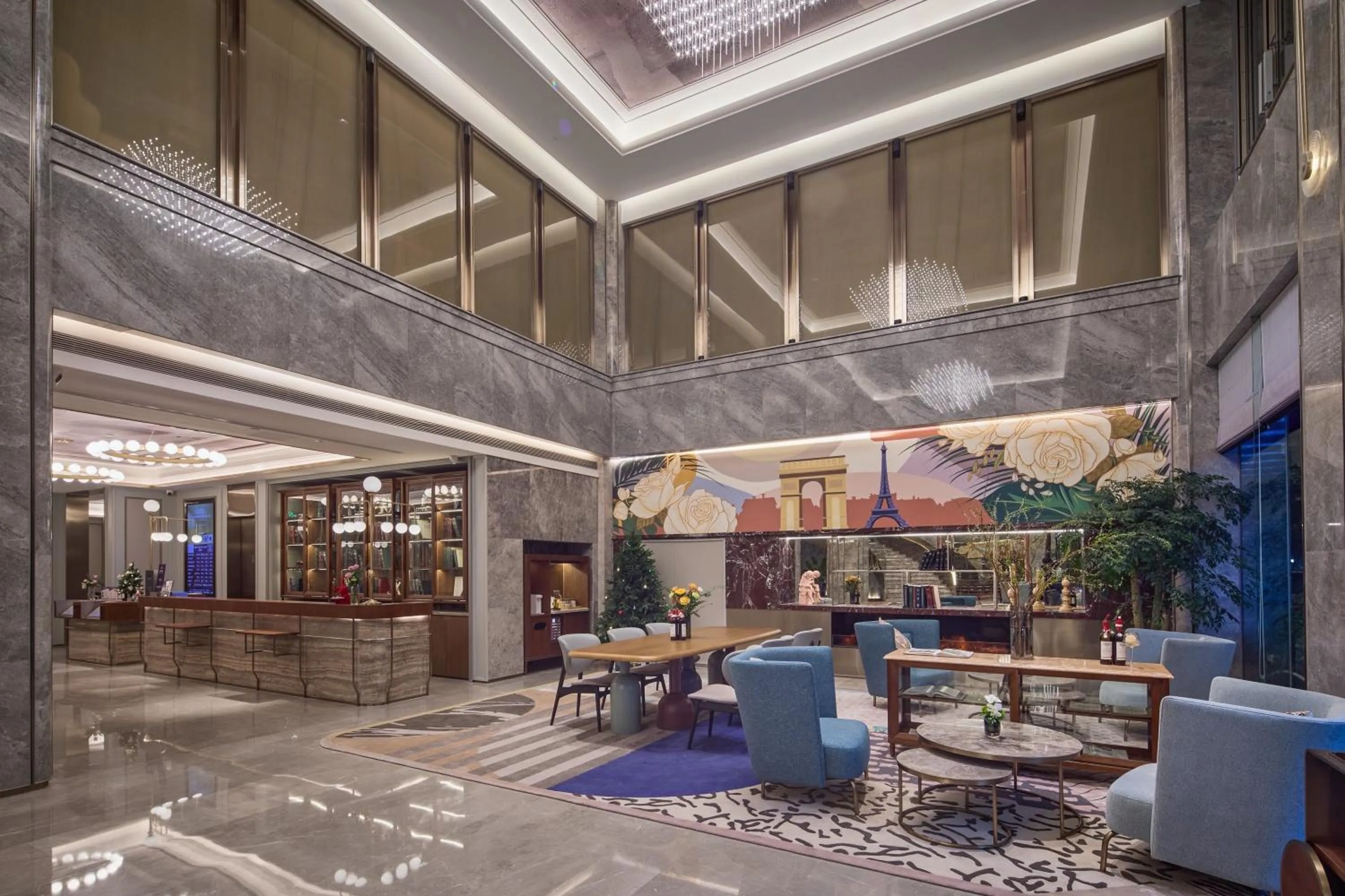 Seating area in Mercure Yiwu International Trade City