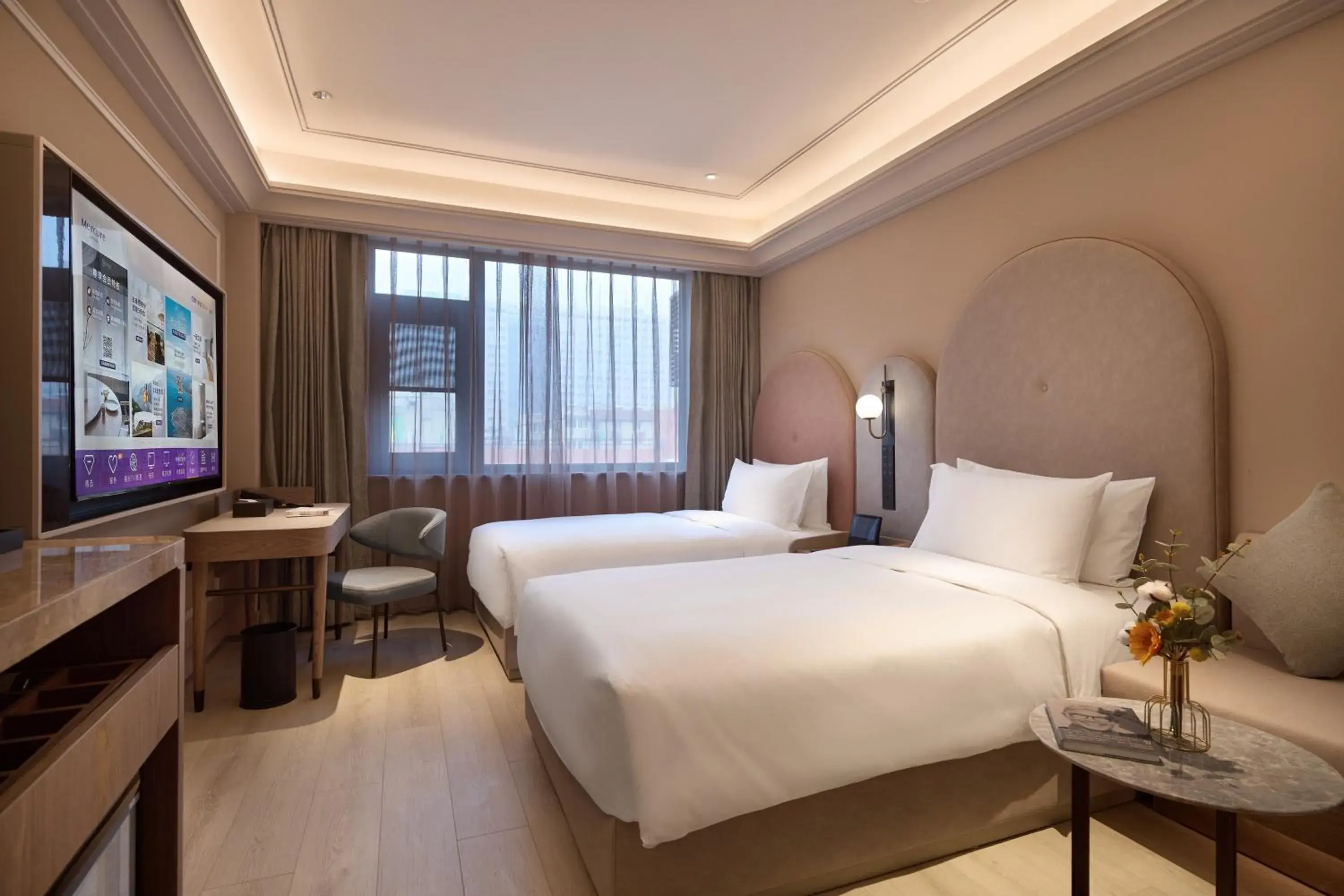 Superior Twin Room in Mercure Xi'an History Museum Superior Twin Room in Mercure Xi'an History Museum