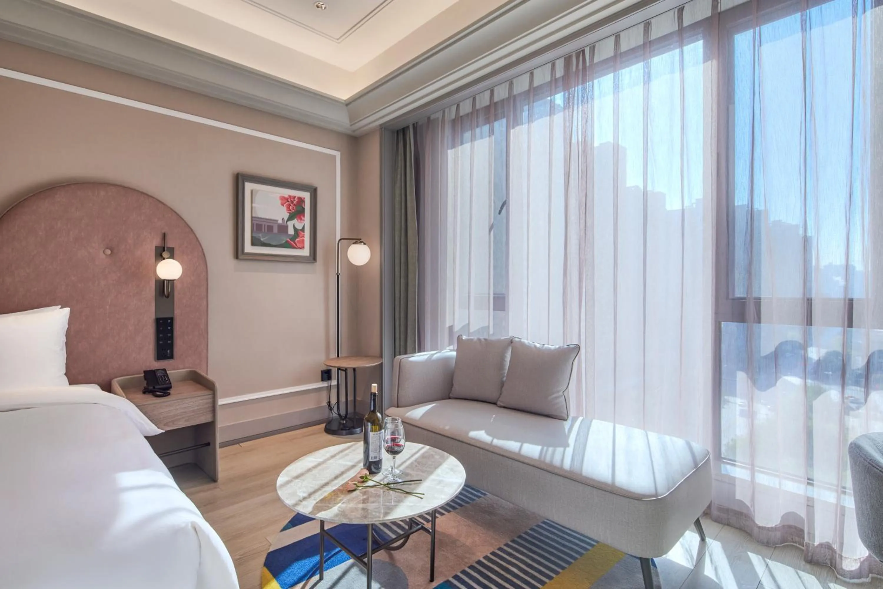 Property building, Bed in Mercure Xi'an Chanba