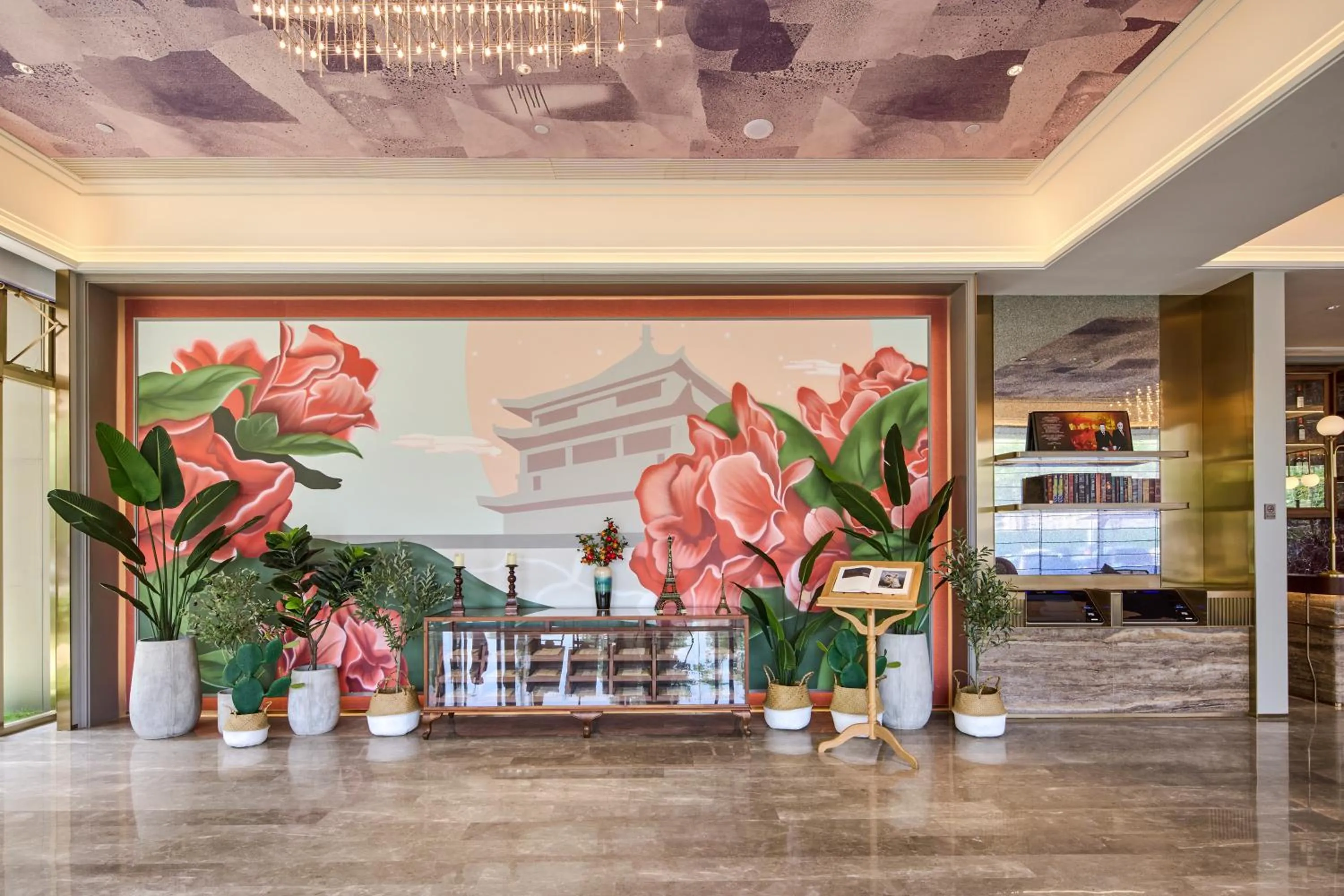 Lobby or reception in Mercure Xi'an Chanba