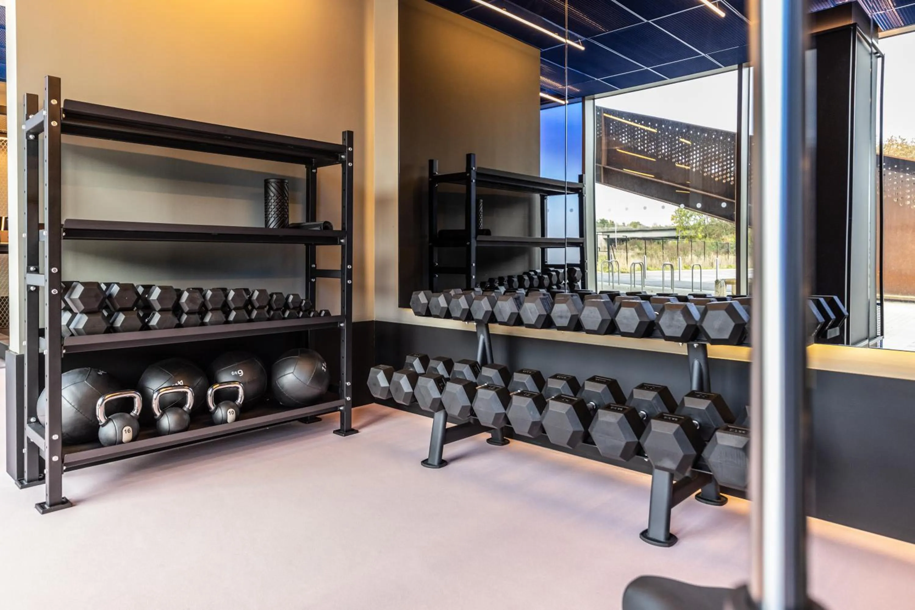 Fitness centre/facilities in TRIBE Manchester Airport by Accor