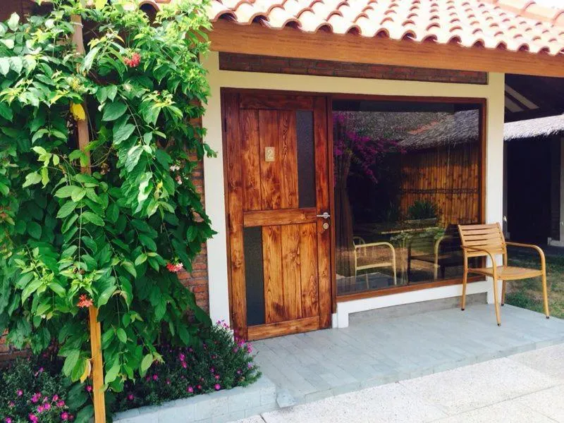 Patio in Jepara Marina Beach Bungalows