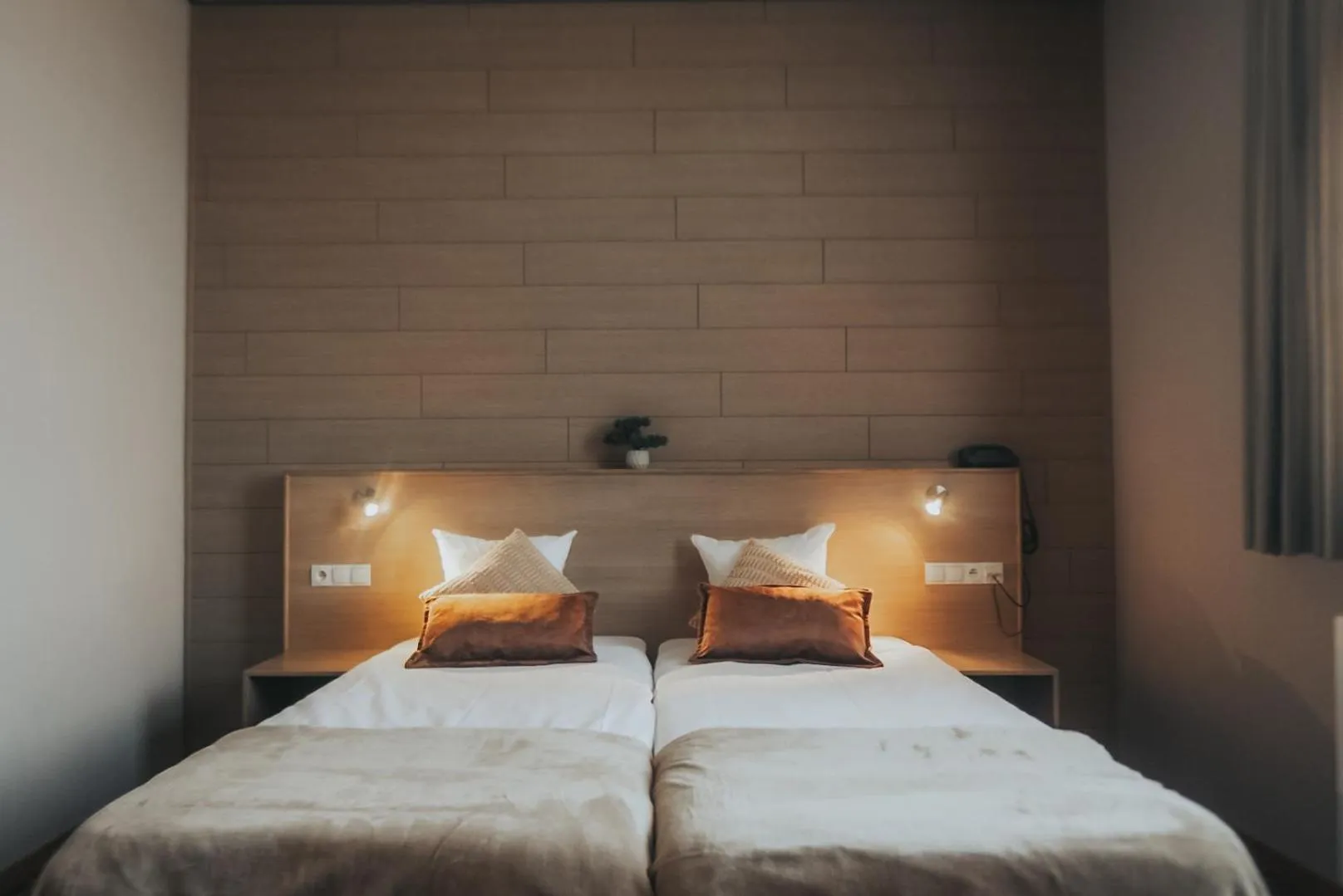 Bed in Hotel INGREDI