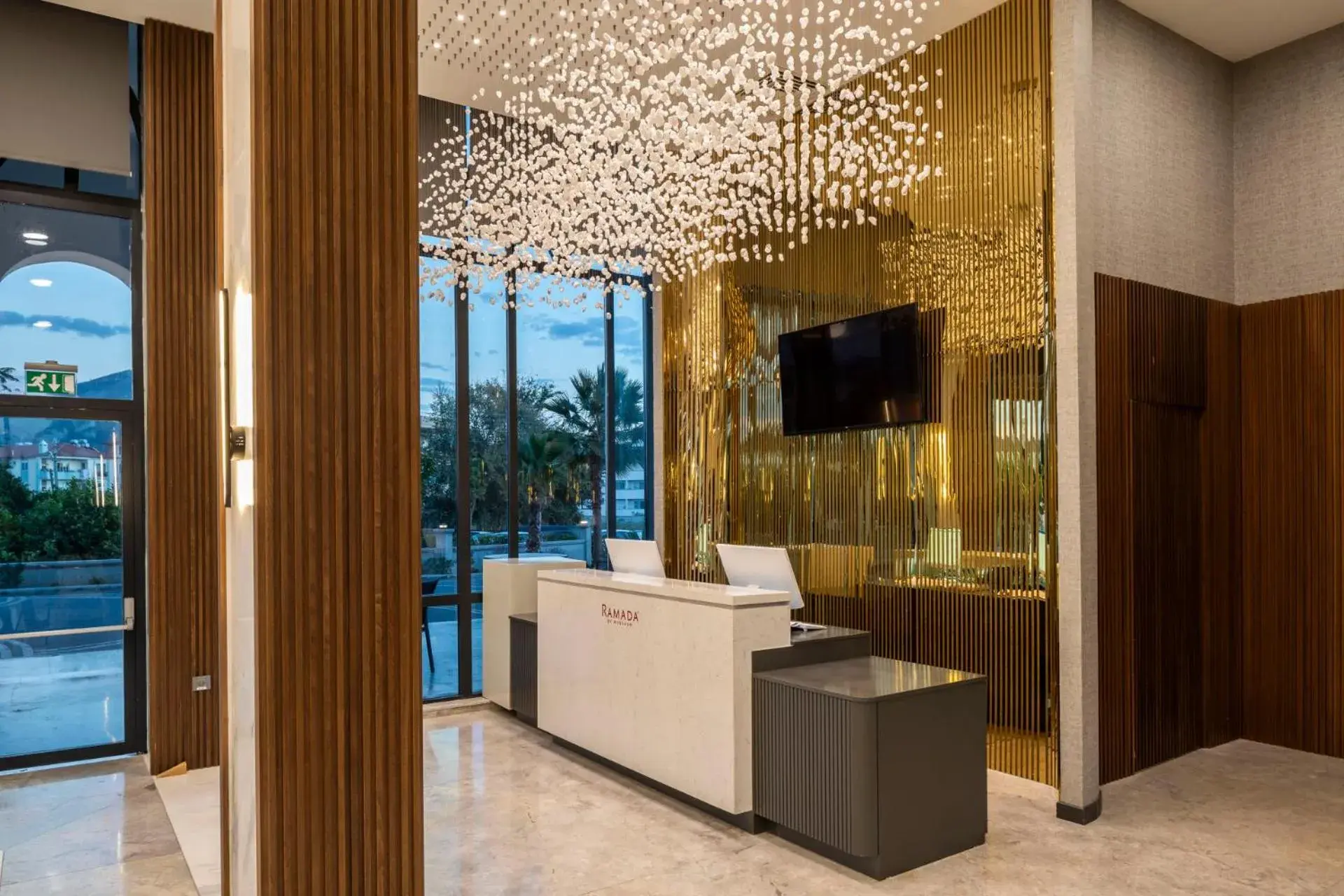 Lobby or reception in Ramada by Wyndham Dalaman Lobby or reception in Ramada by Wyndham Dalaman