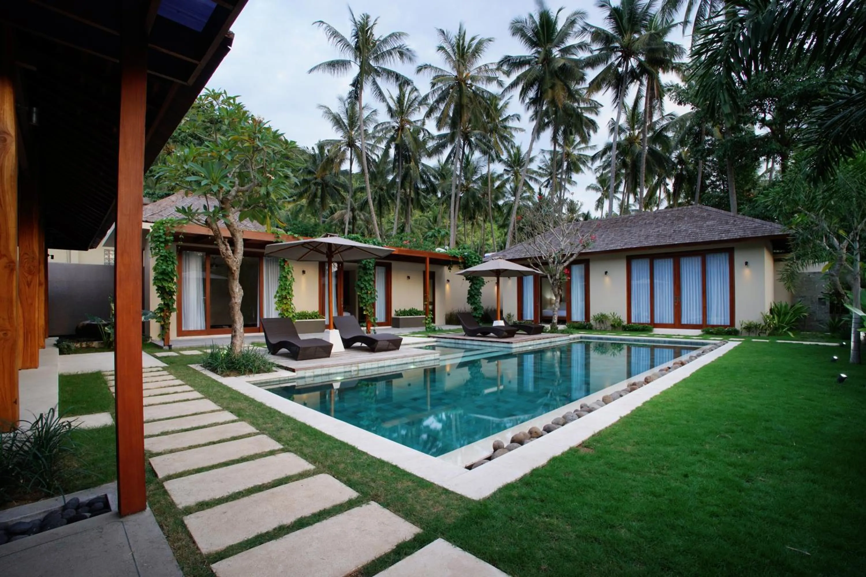 Swimming pool in Bale Mandala Villas