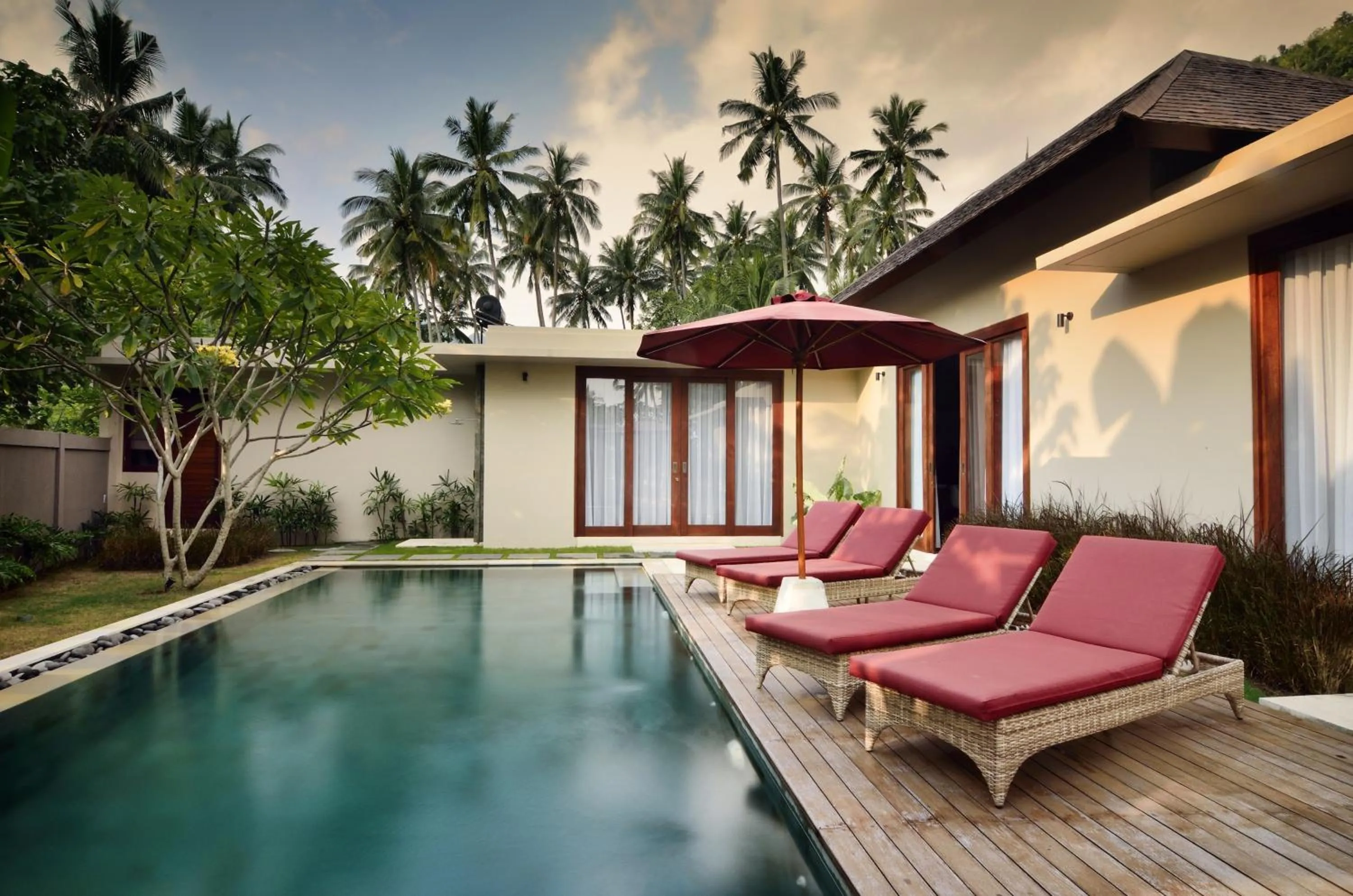 Swimming pool in Bale Mandala Villas