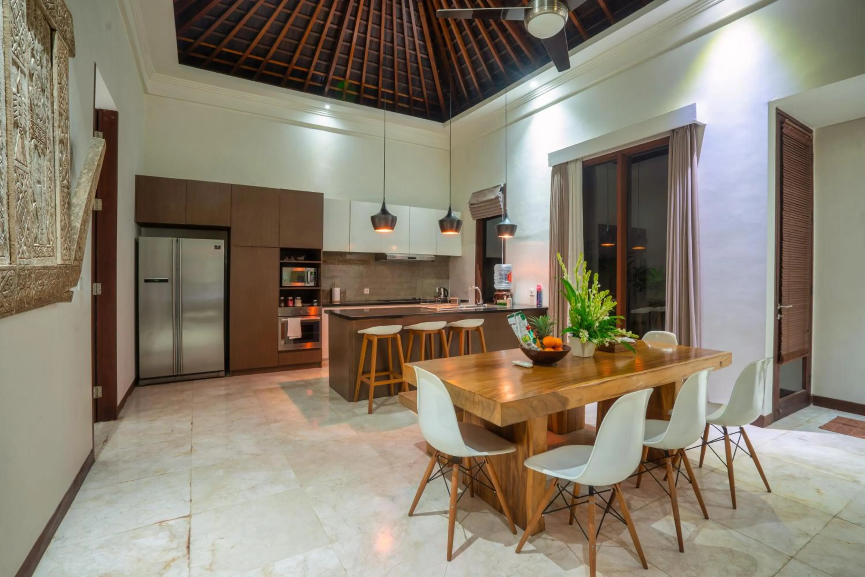 Kitchen or kitchenette in Bale Mandala Villas