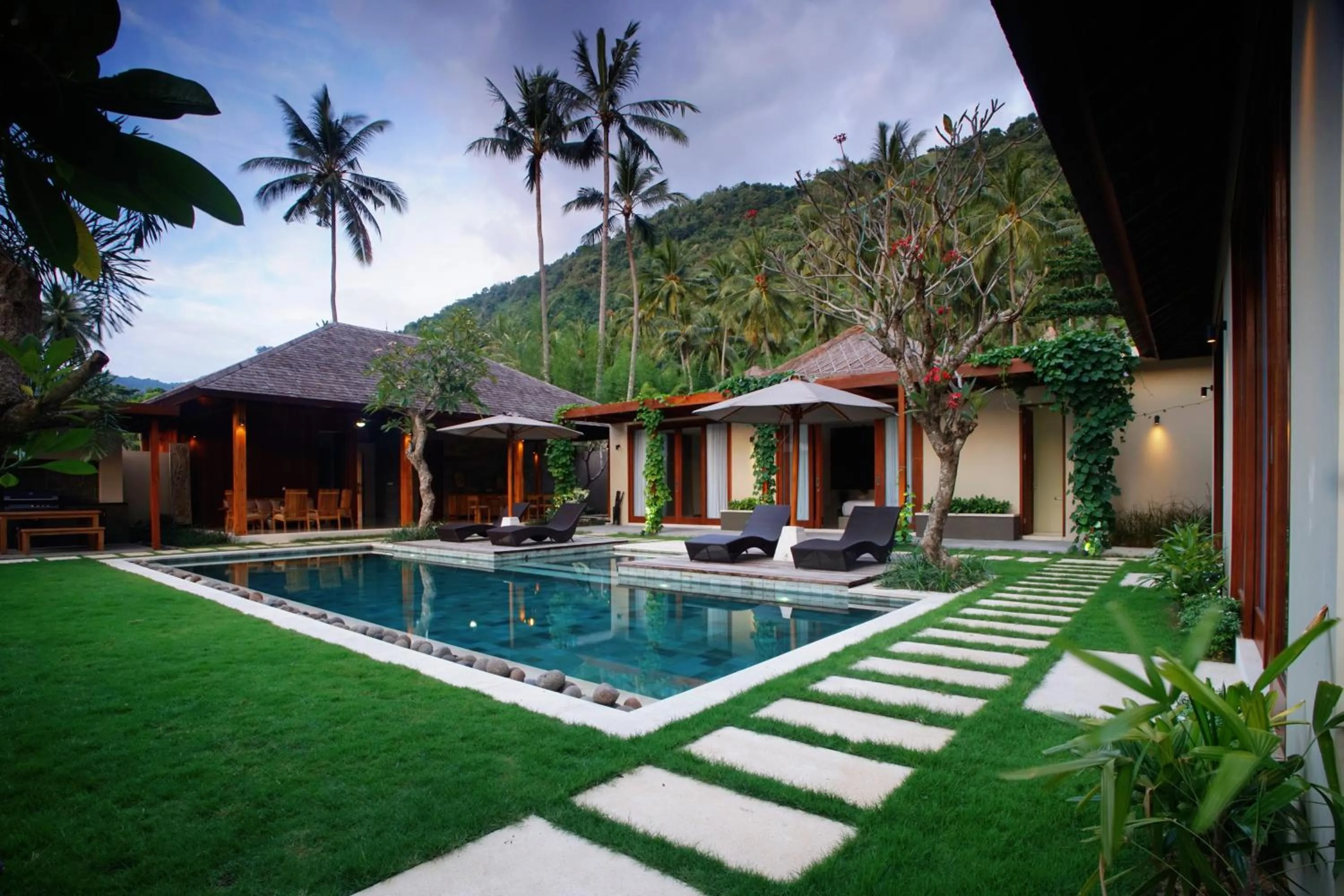 Swimming pool in Bale Mandala Villas