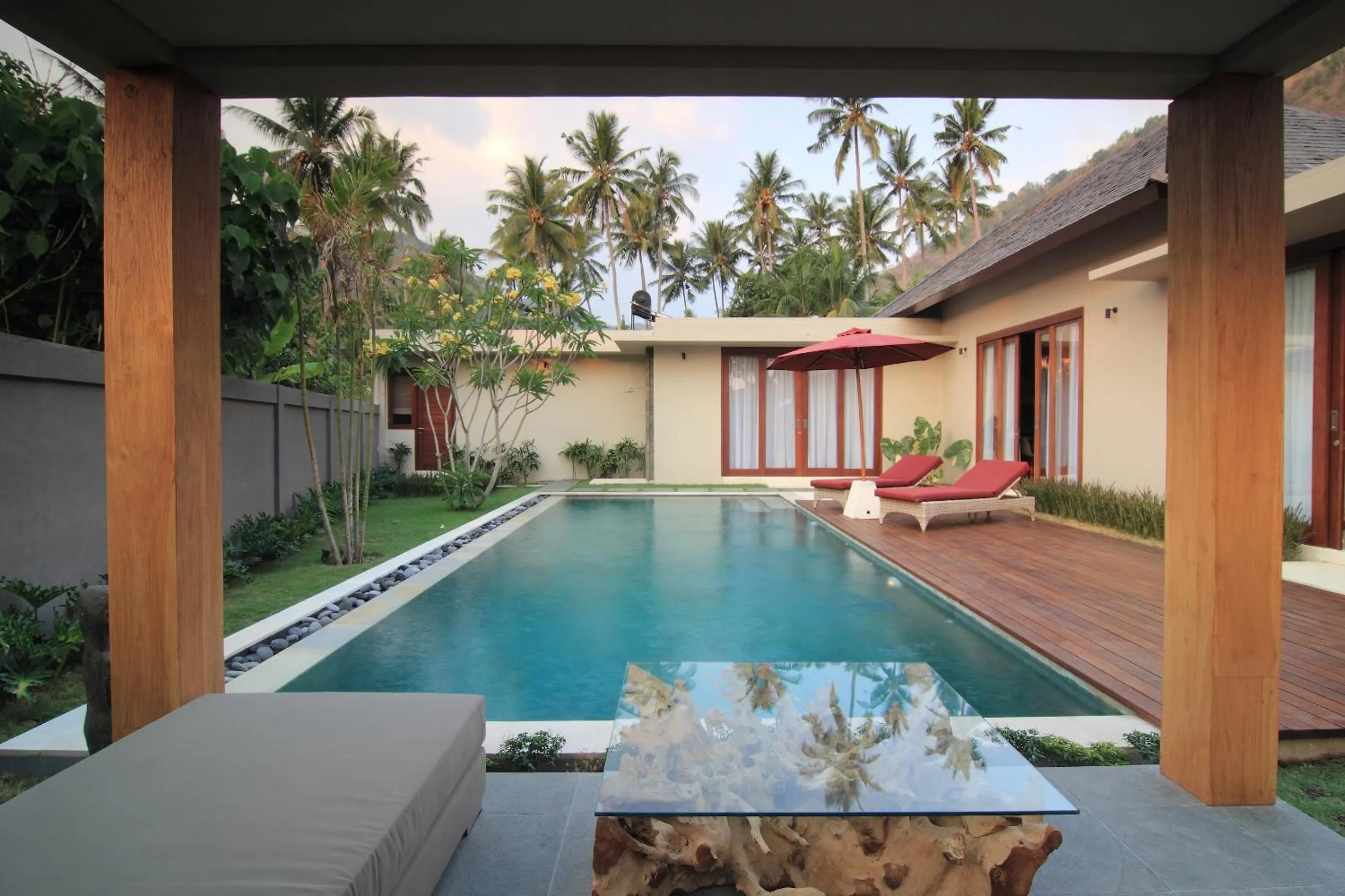 Swimming pool in Bale Mandala Villas