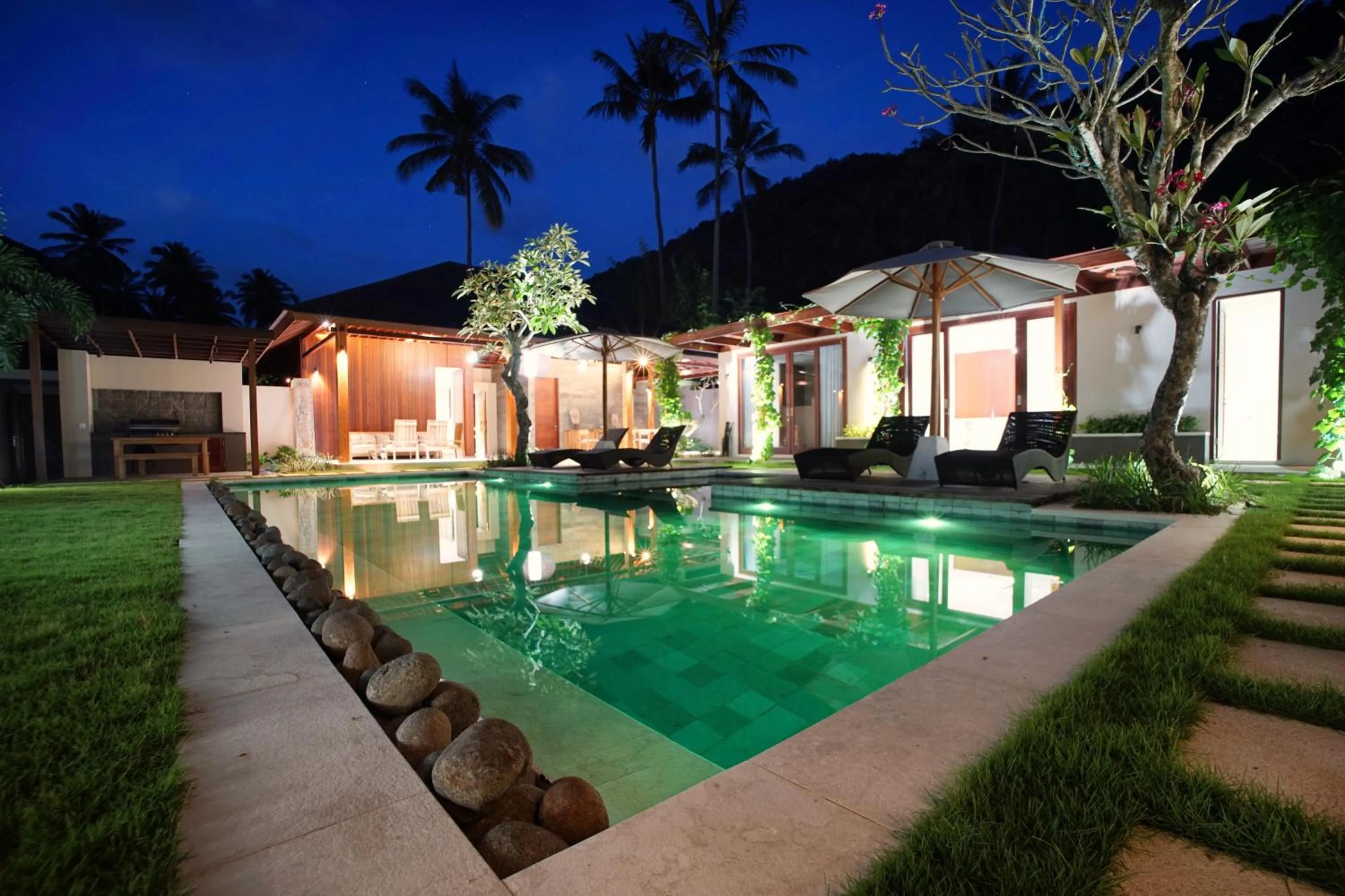 Swimming pool in Bale Mandala Villas