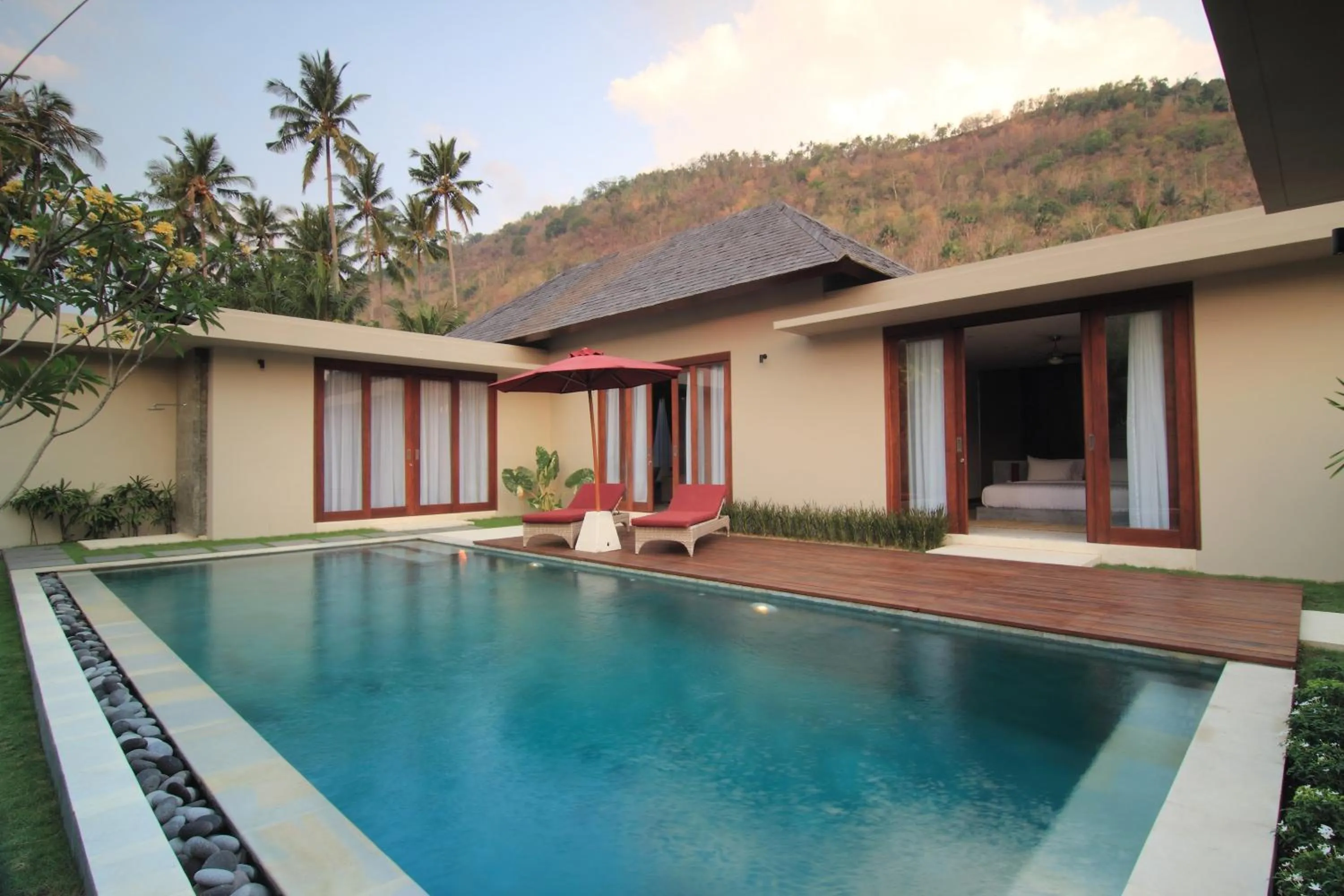 Swimming pool in Bale Mandala Villas