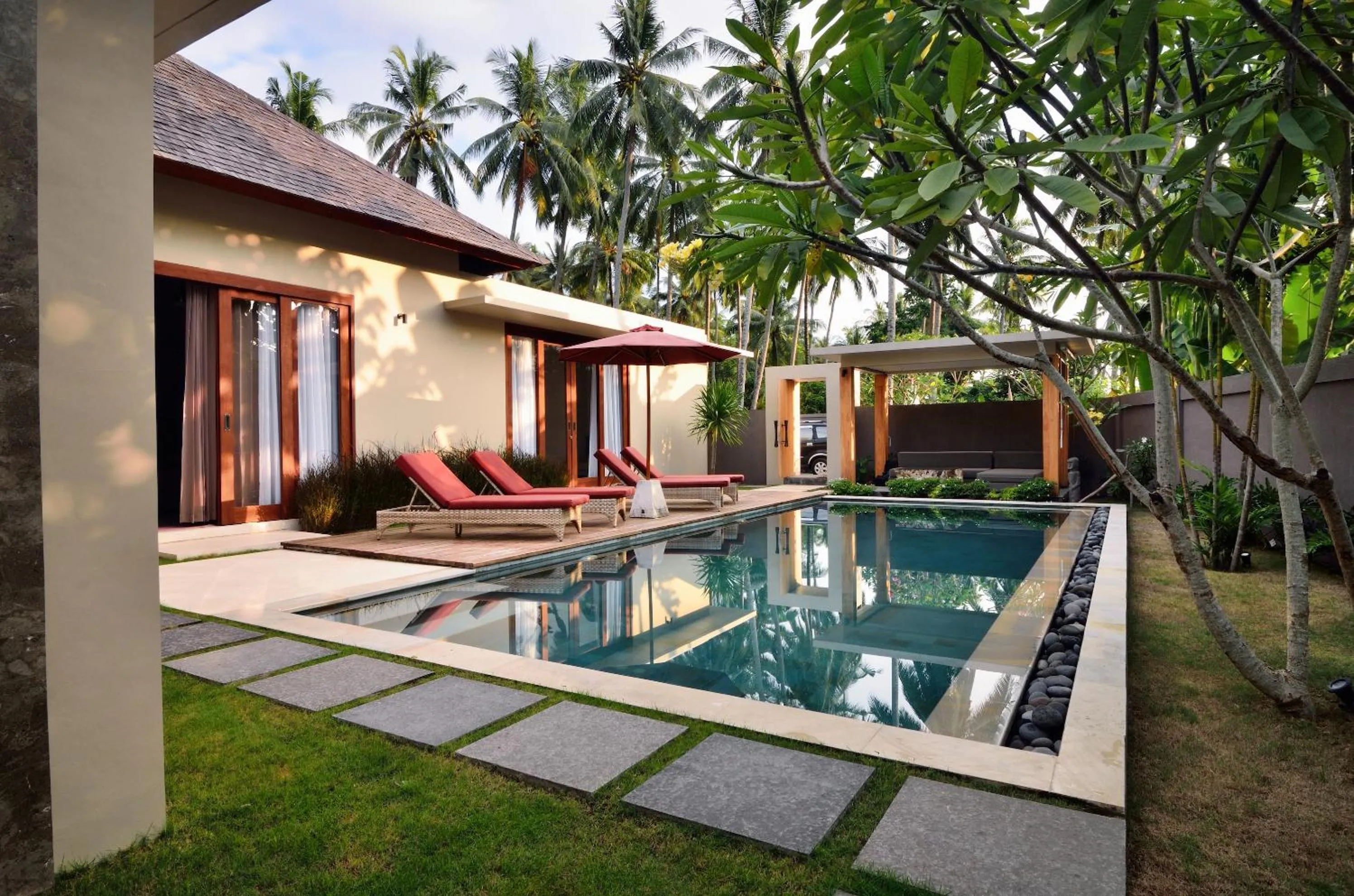 Swimming pool in Bale Mandala Villas
