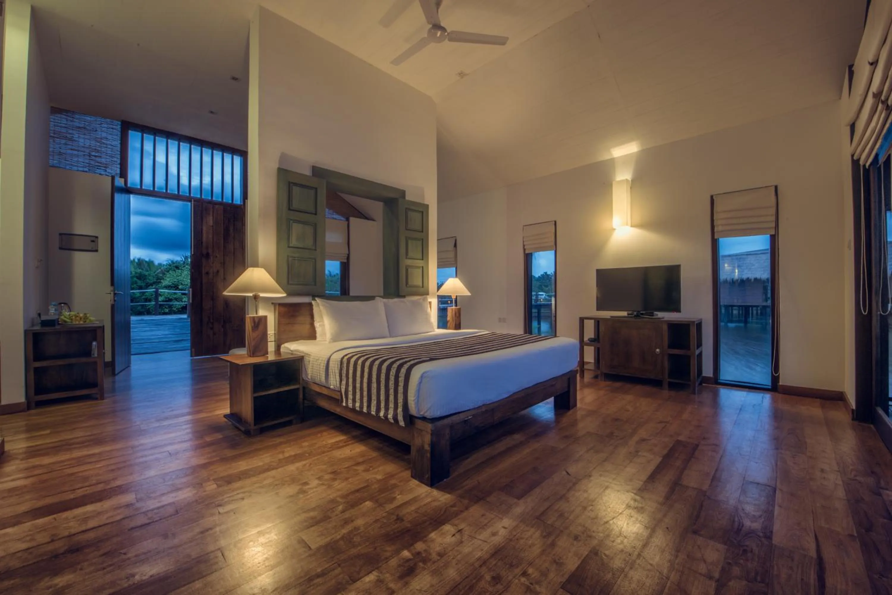 Bed in Suriya Resort