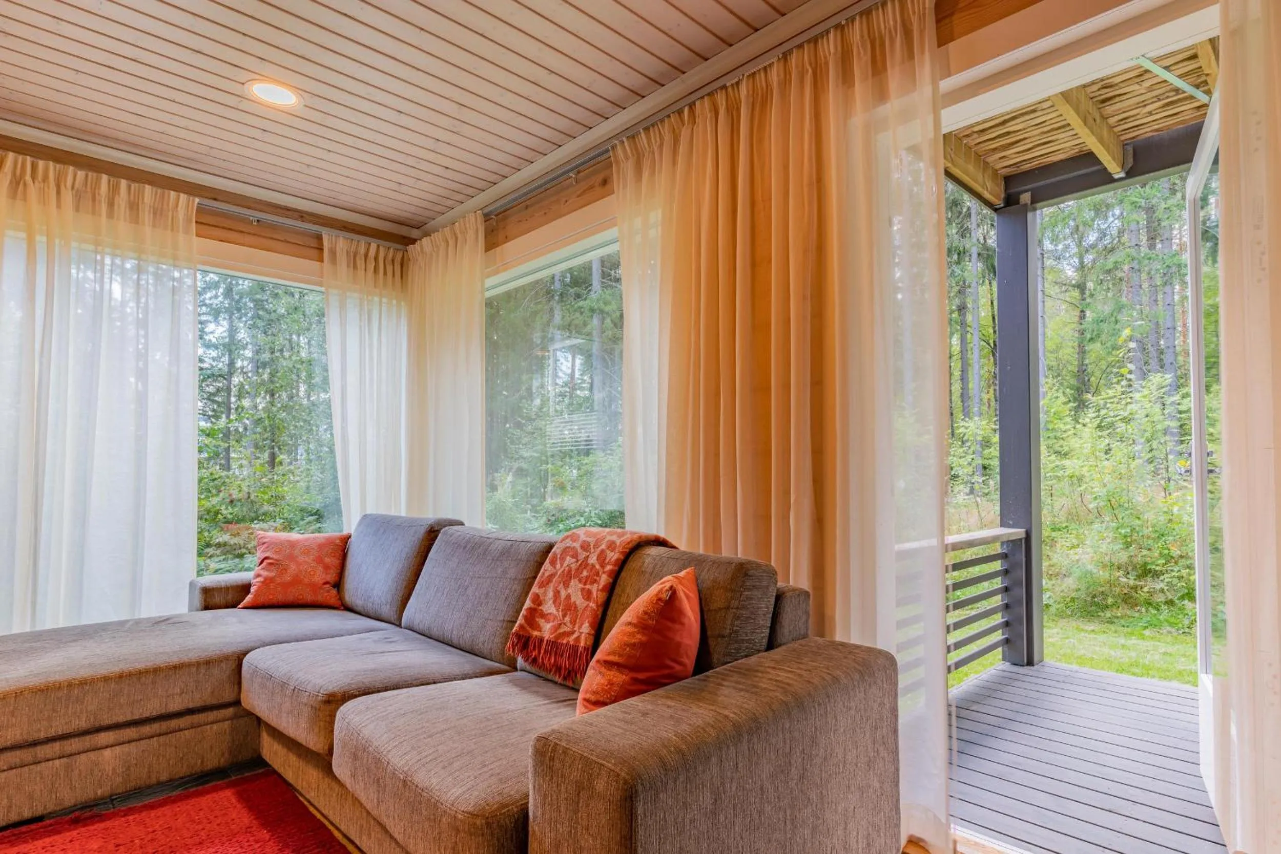 Living room in Saimaa Life Apartments