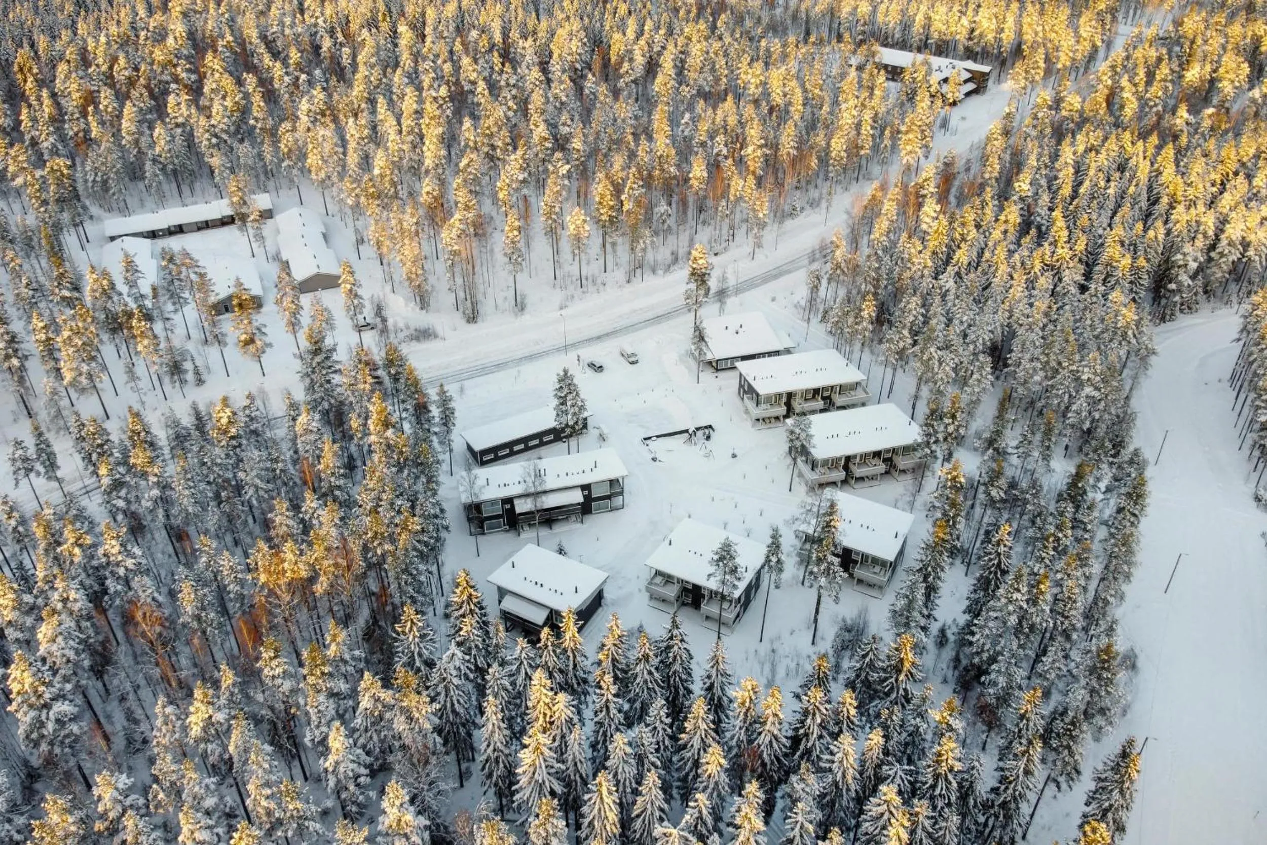 Natural landscape in Saimaa Life Apartments