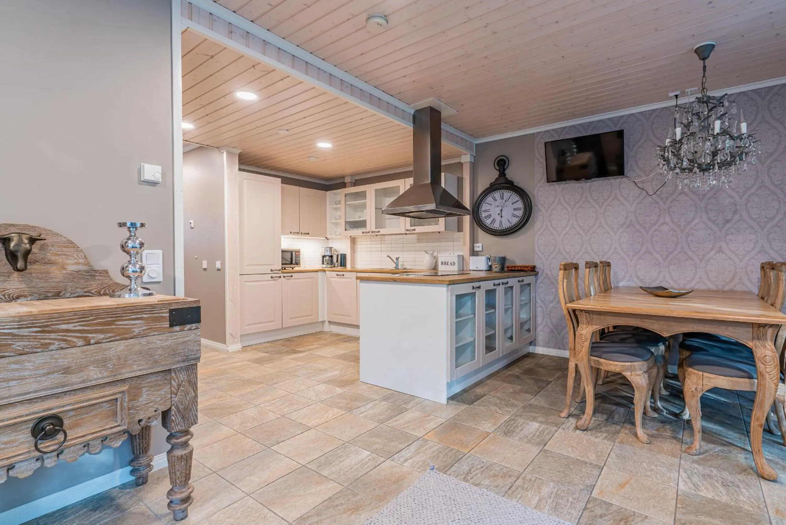 Kitchen or kitchenette in Saimaa Life Apartments