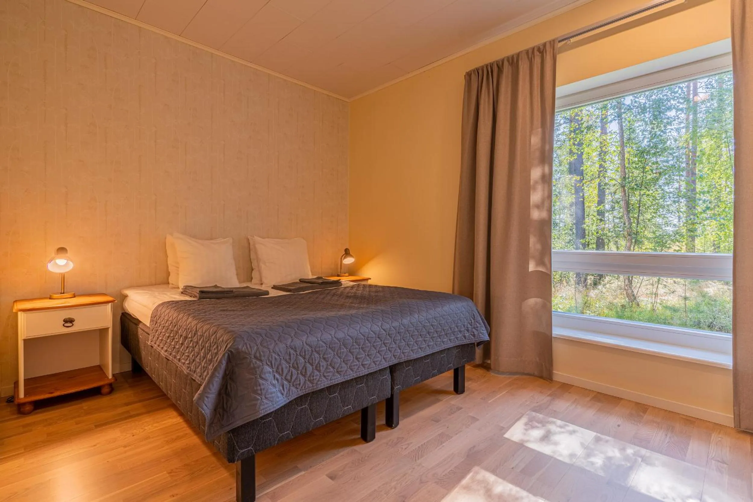 Bedroom, Bed in Saimaa Life Apartments